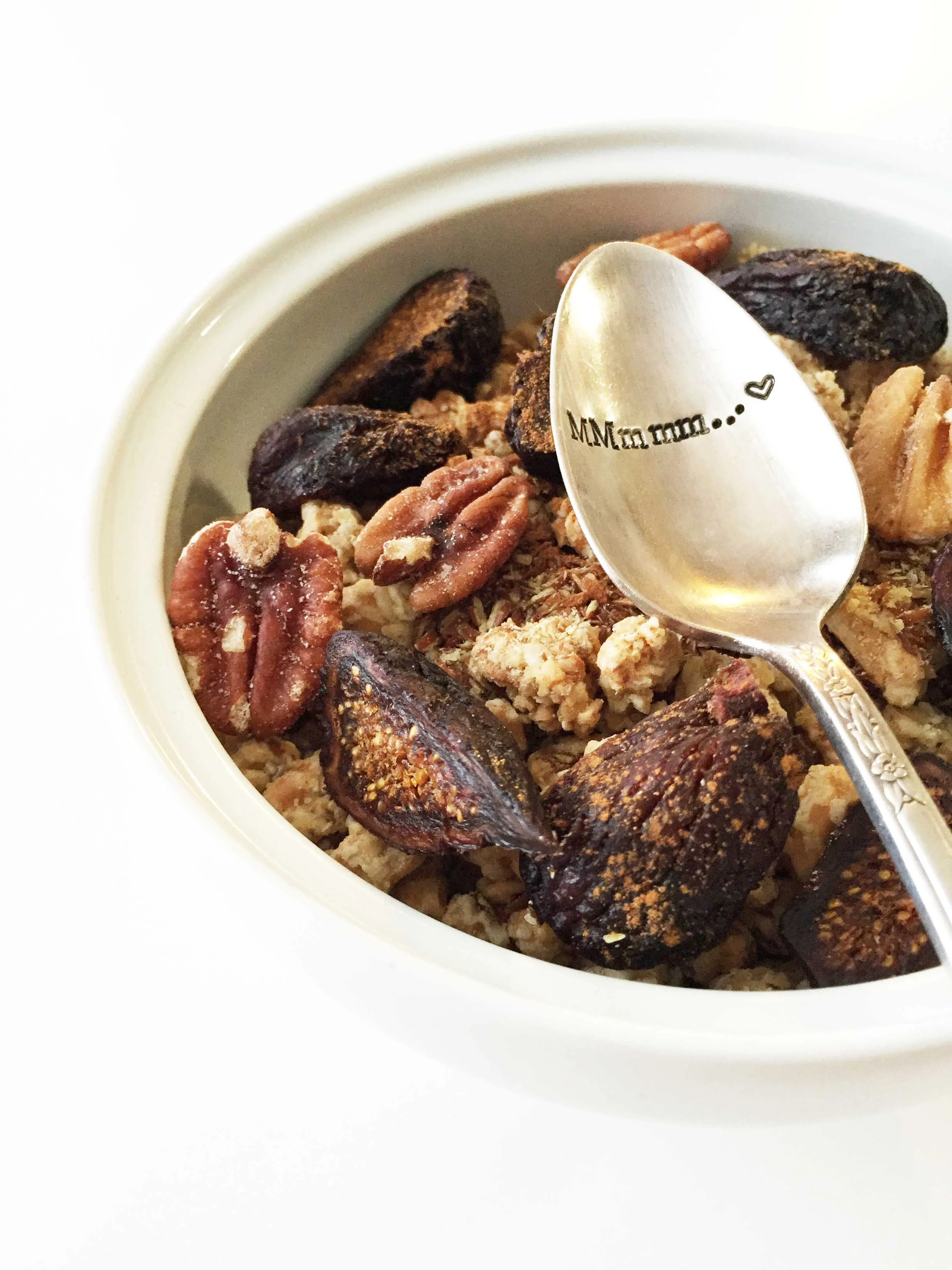 Fig, Chia & Flax Granola Cereal — The Skinny Fork