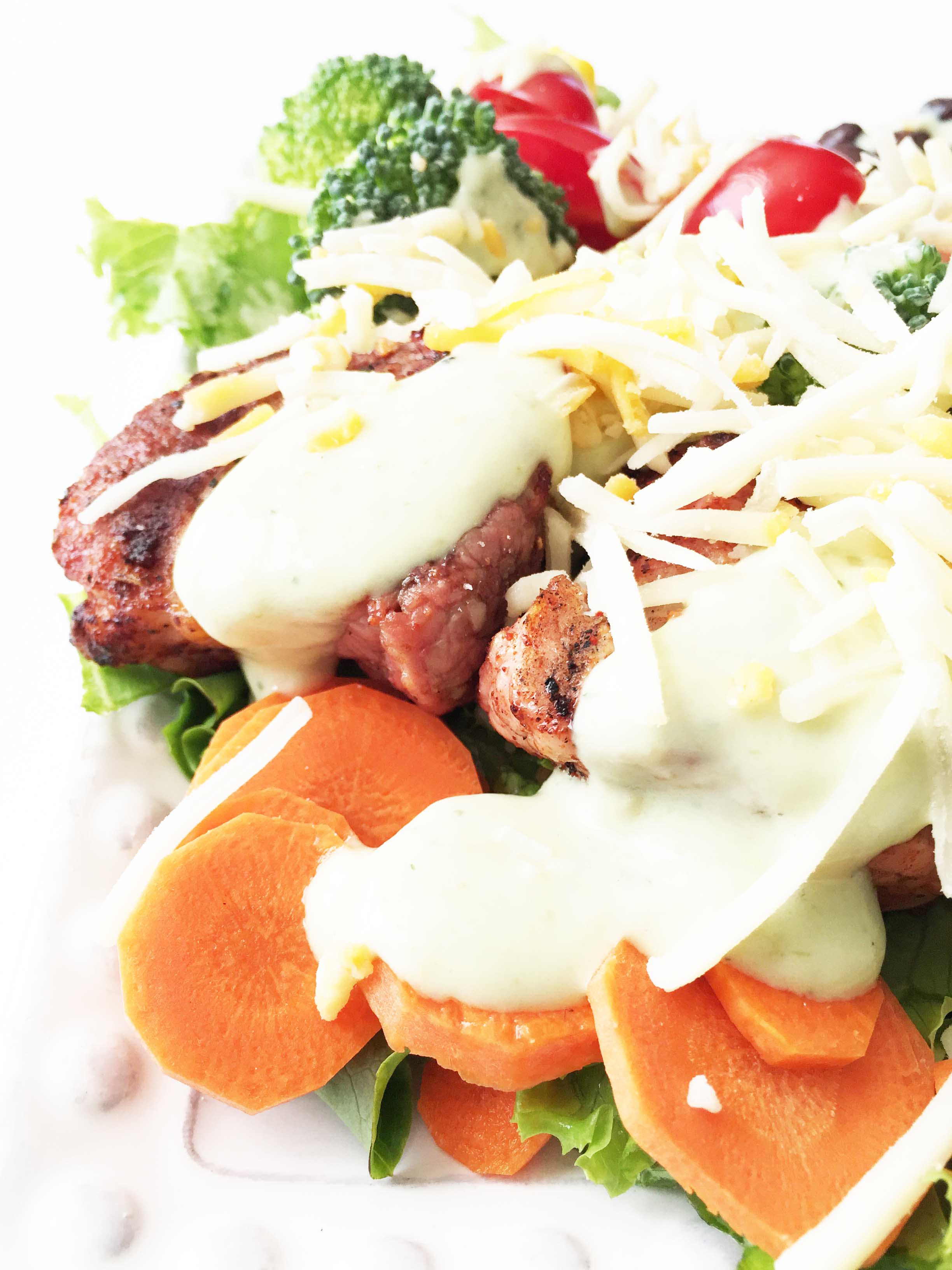 Southwest Grilled Pork Tenderloin Salad — The Skinny Fork
