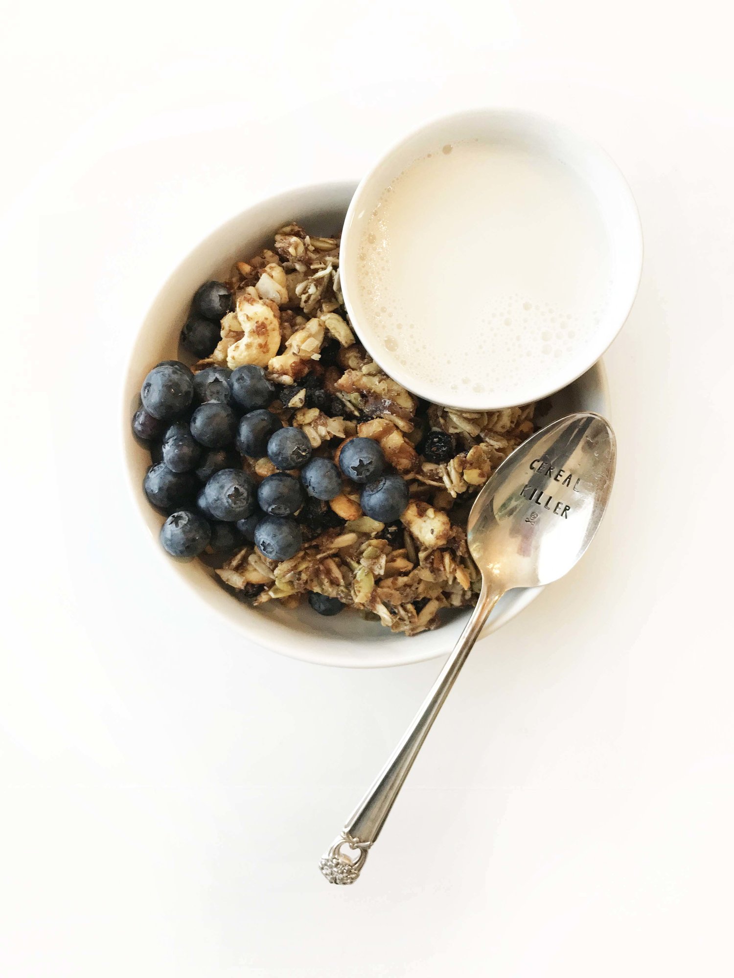 Vanilla Blueberry Coconut Nut & Seed Granola — The Skinny Fork