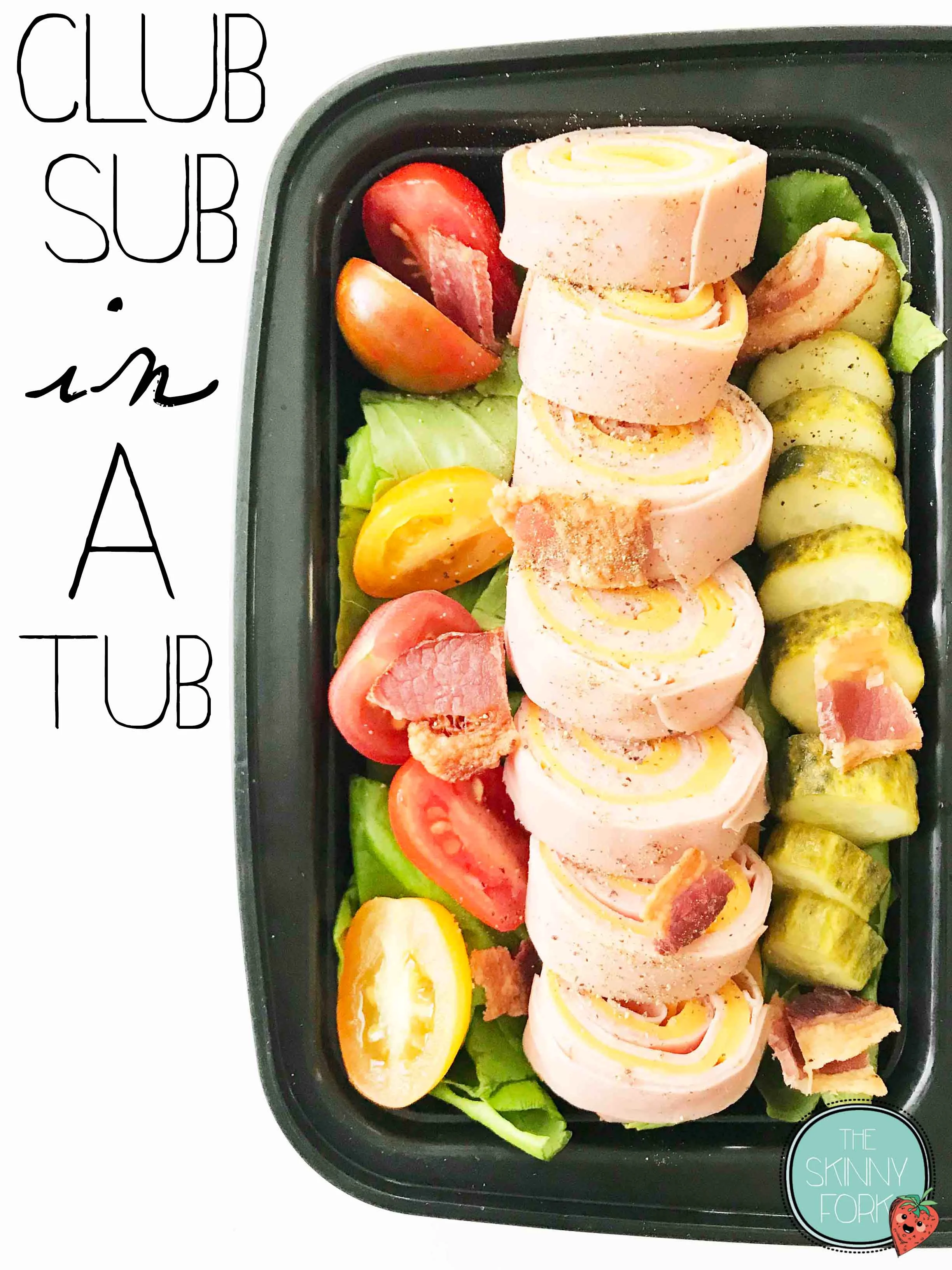 sub in a tub keto