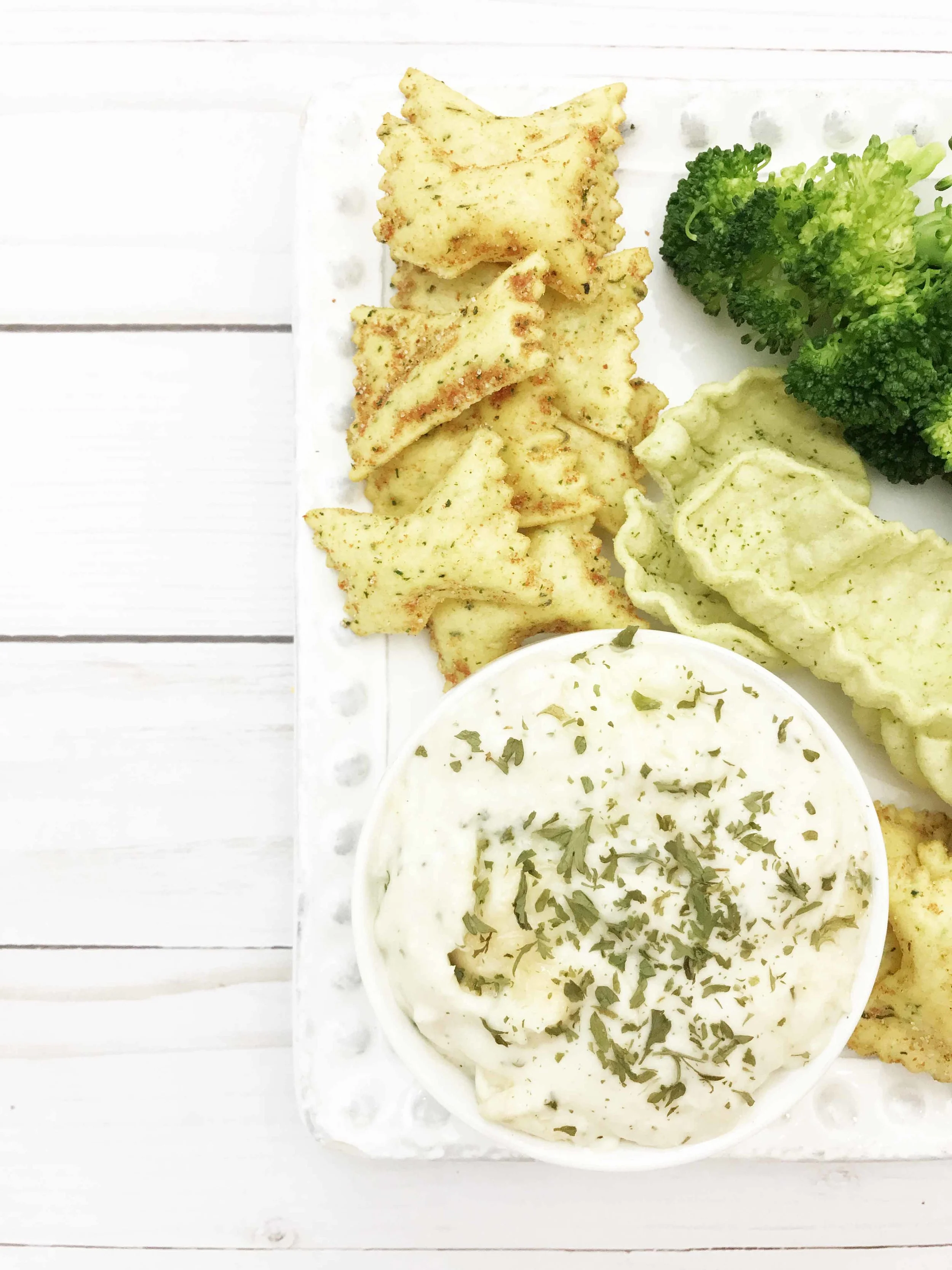 Skinny Chicken Alfredo Dip — The Skinny Fork