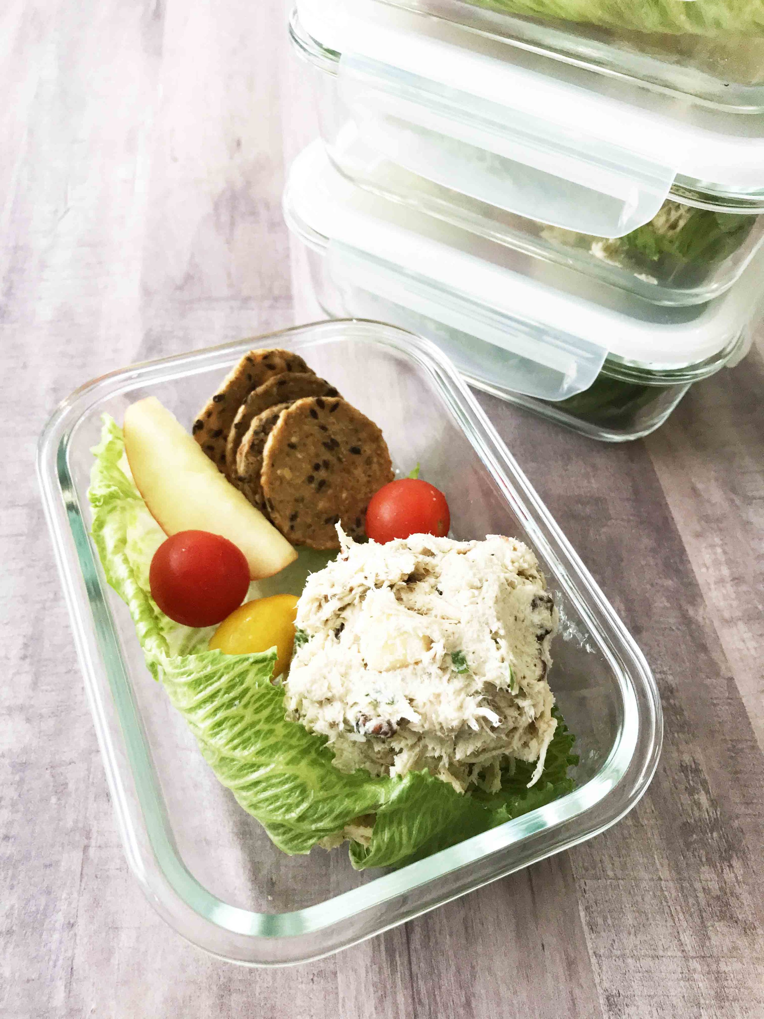 Southern Fried Chicken Salad Lunch Box