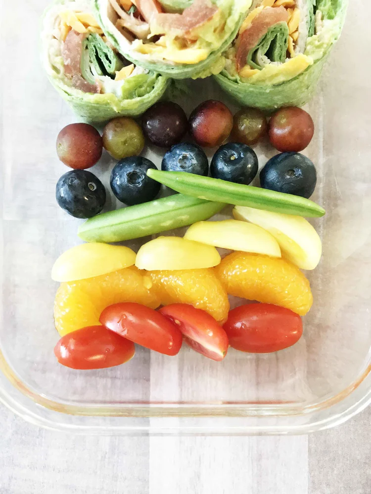 Rainbow Wrap Lunch Box — The Skinny Fork