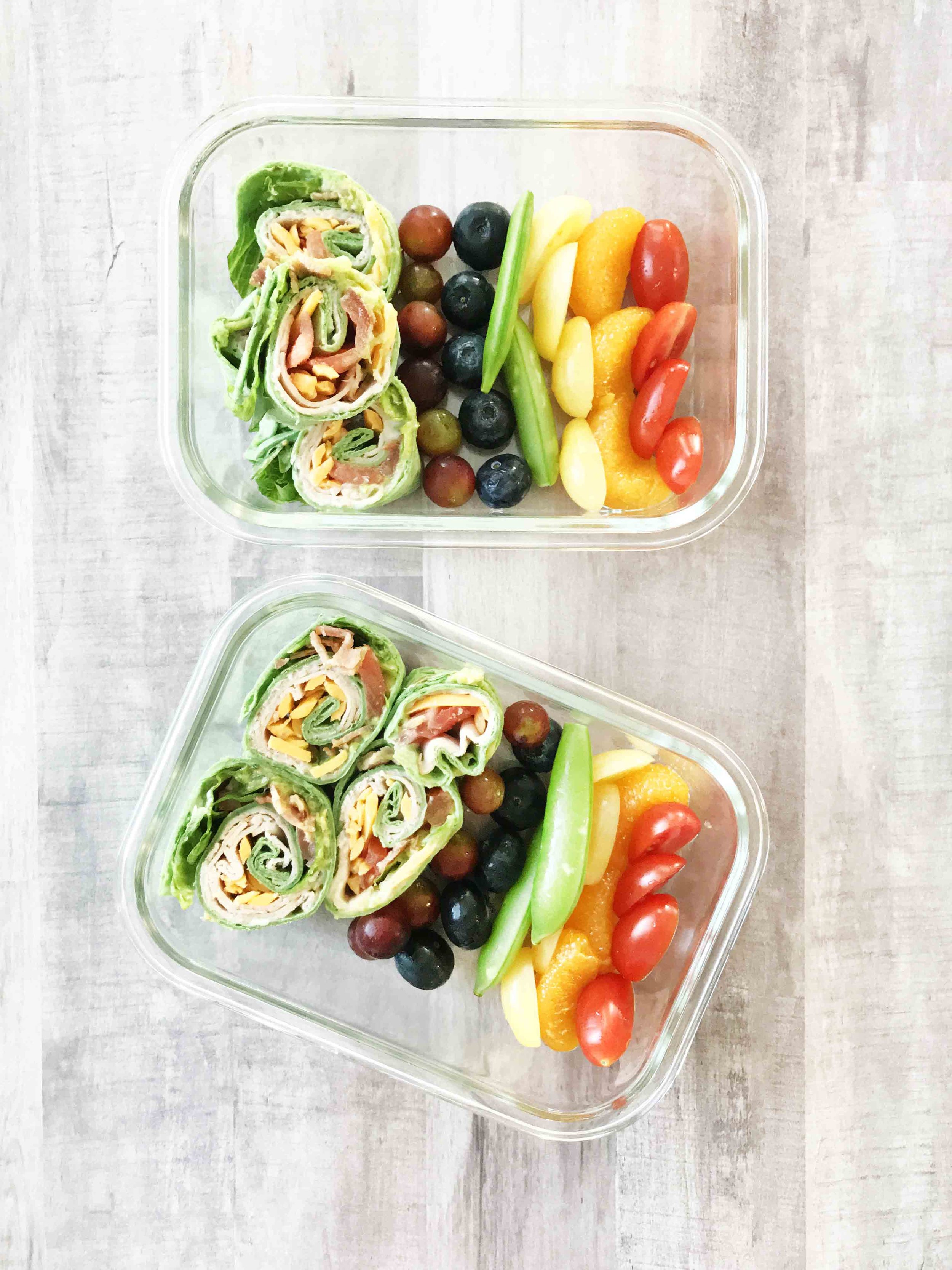 Rainbow Packed Lunch - Apple & Eve