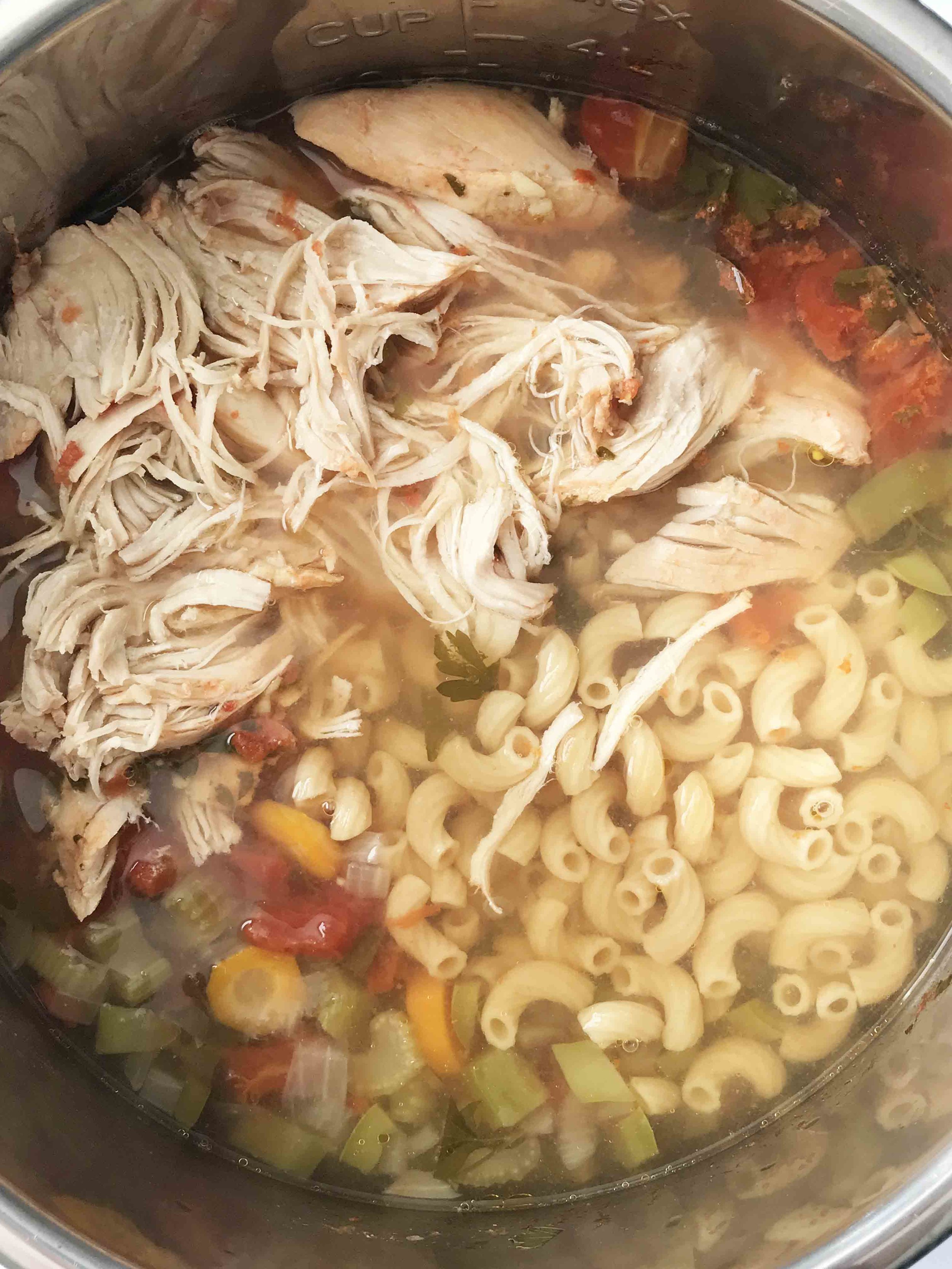 Instant Pot Chicken Noodle Soup - Skinnytaste