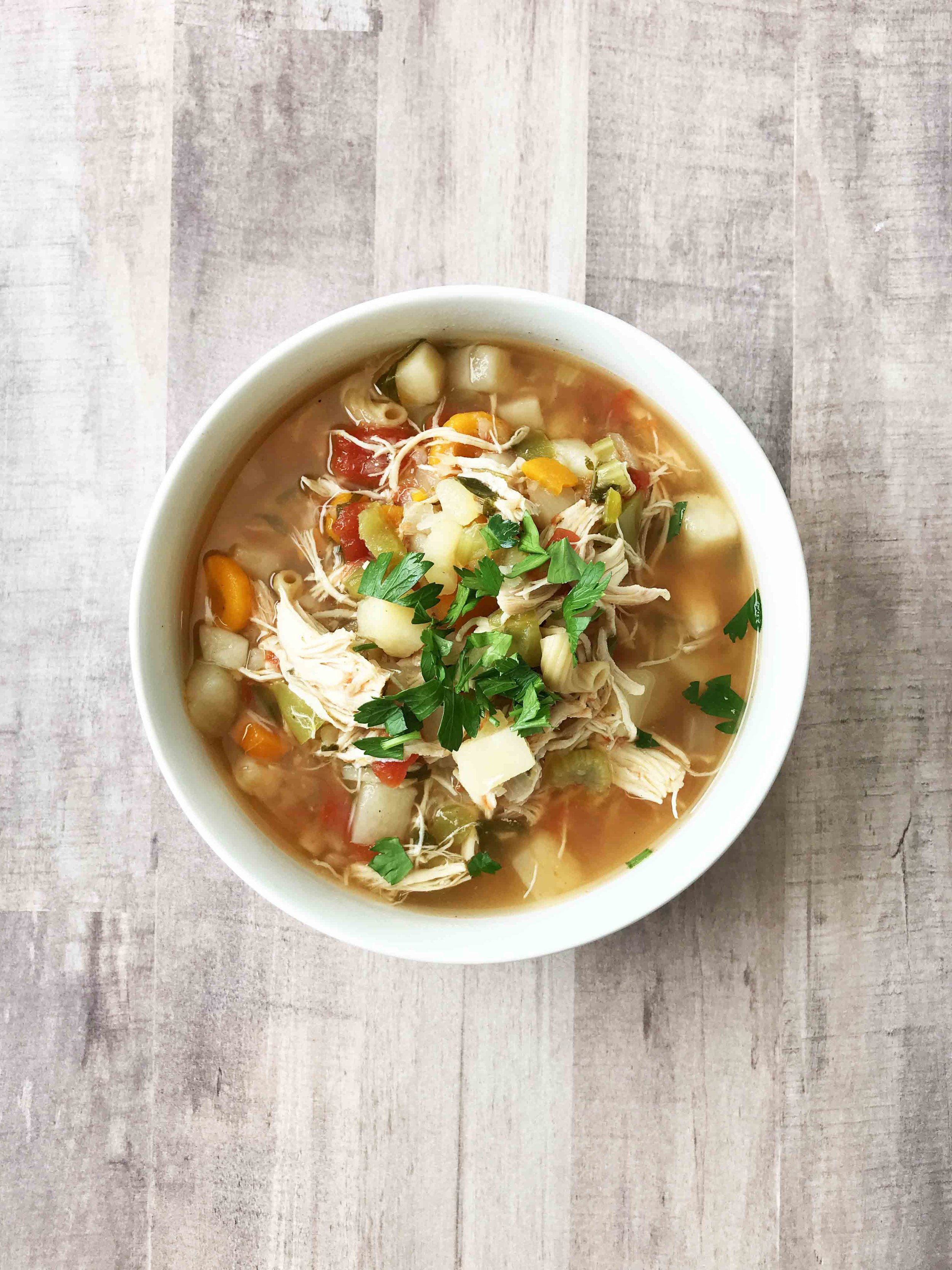 Italian Chicken Soup (Instant Pot) — The Skinny Fork