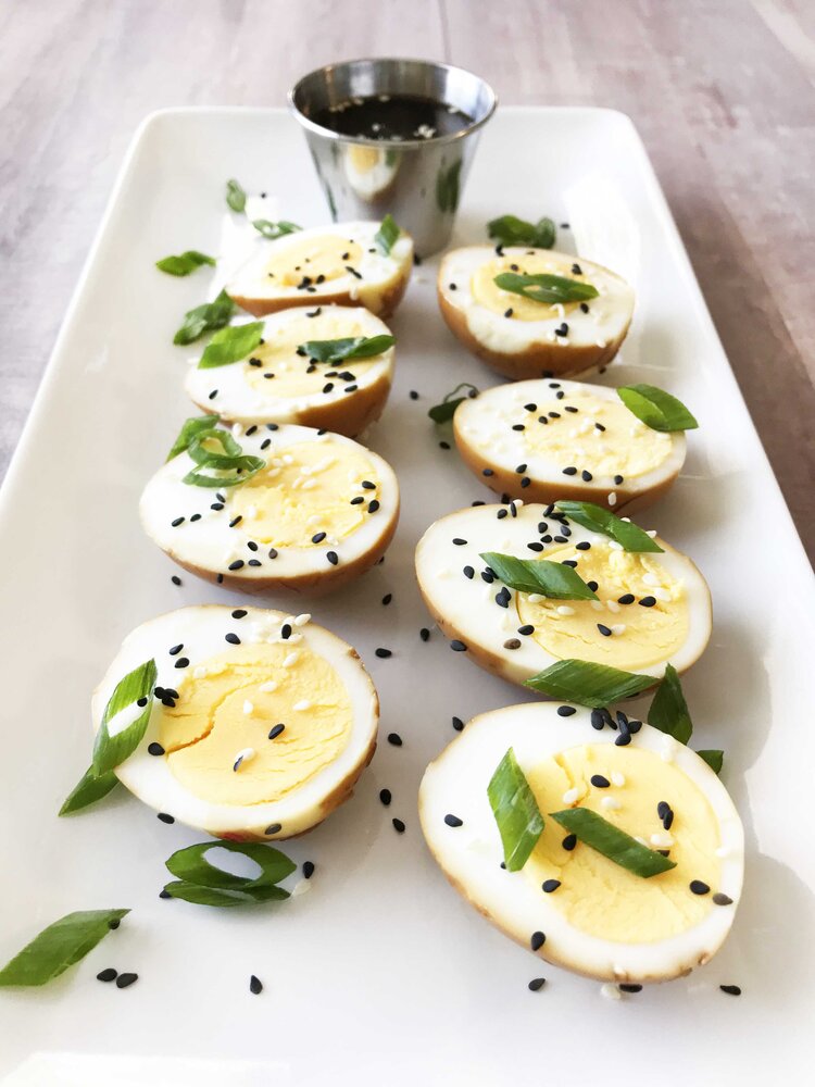 Asian Marinated Eggs — The Skinny Fork