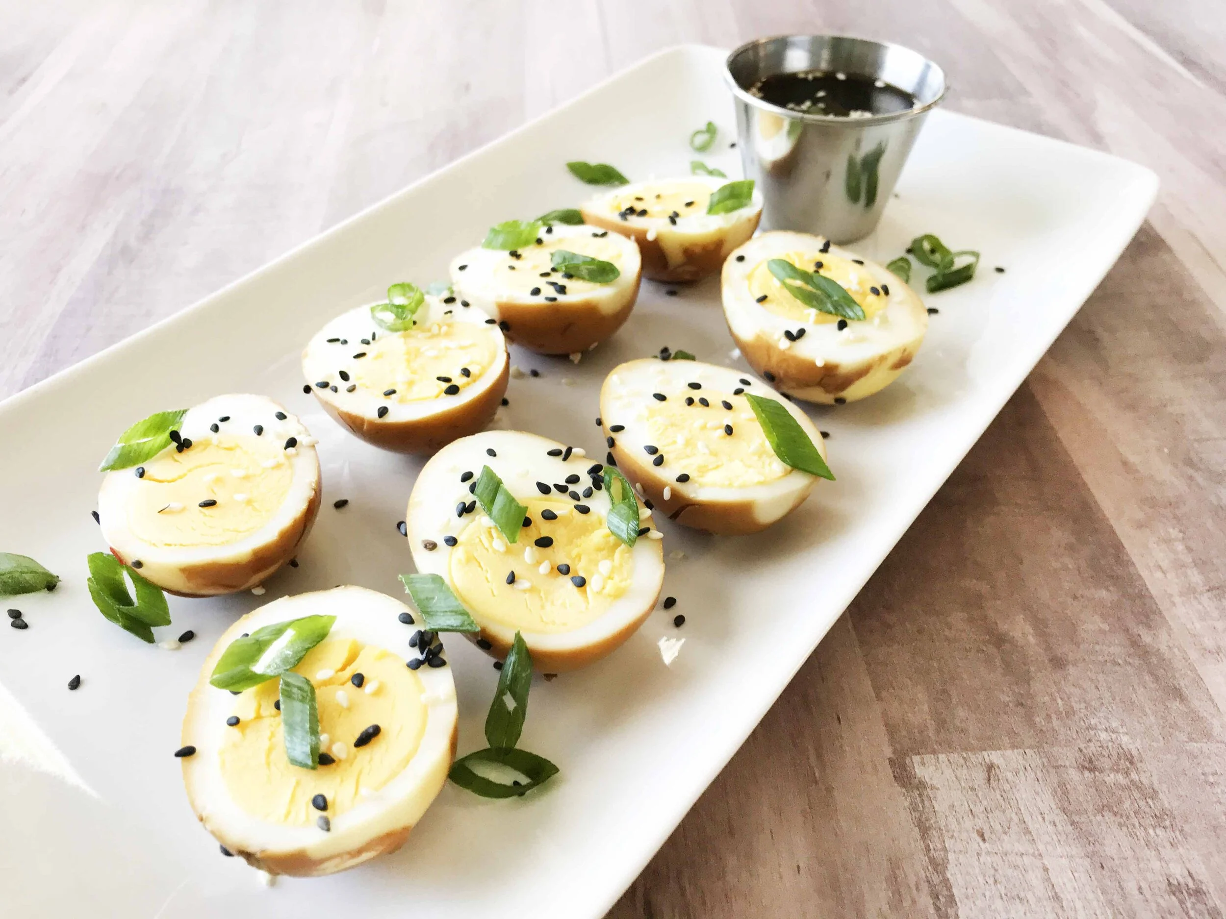 Asian Marinated Eggs — The Skinny Fork