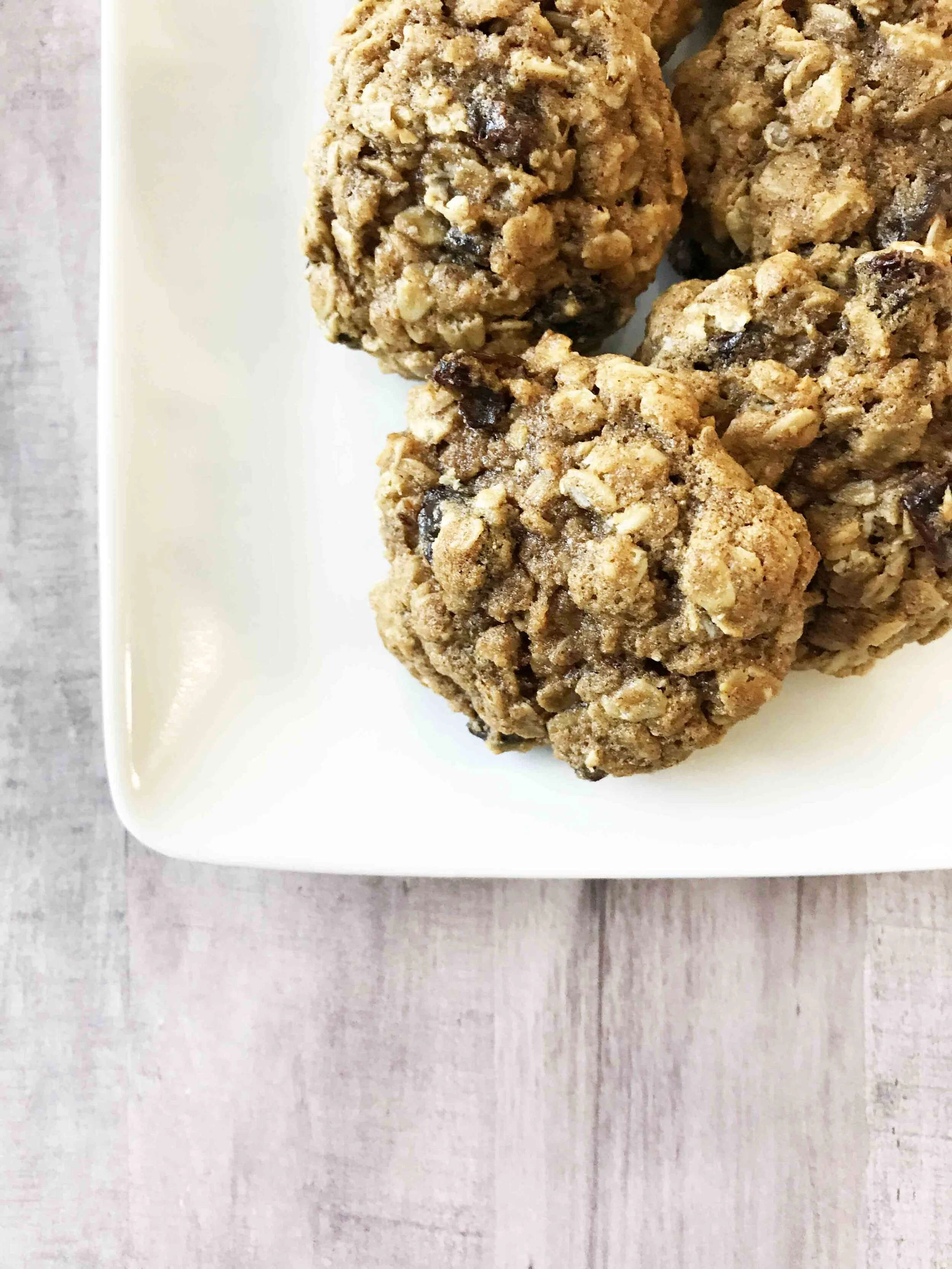 Healthified Oatmeal Raisin Cookies The Skinny Fork