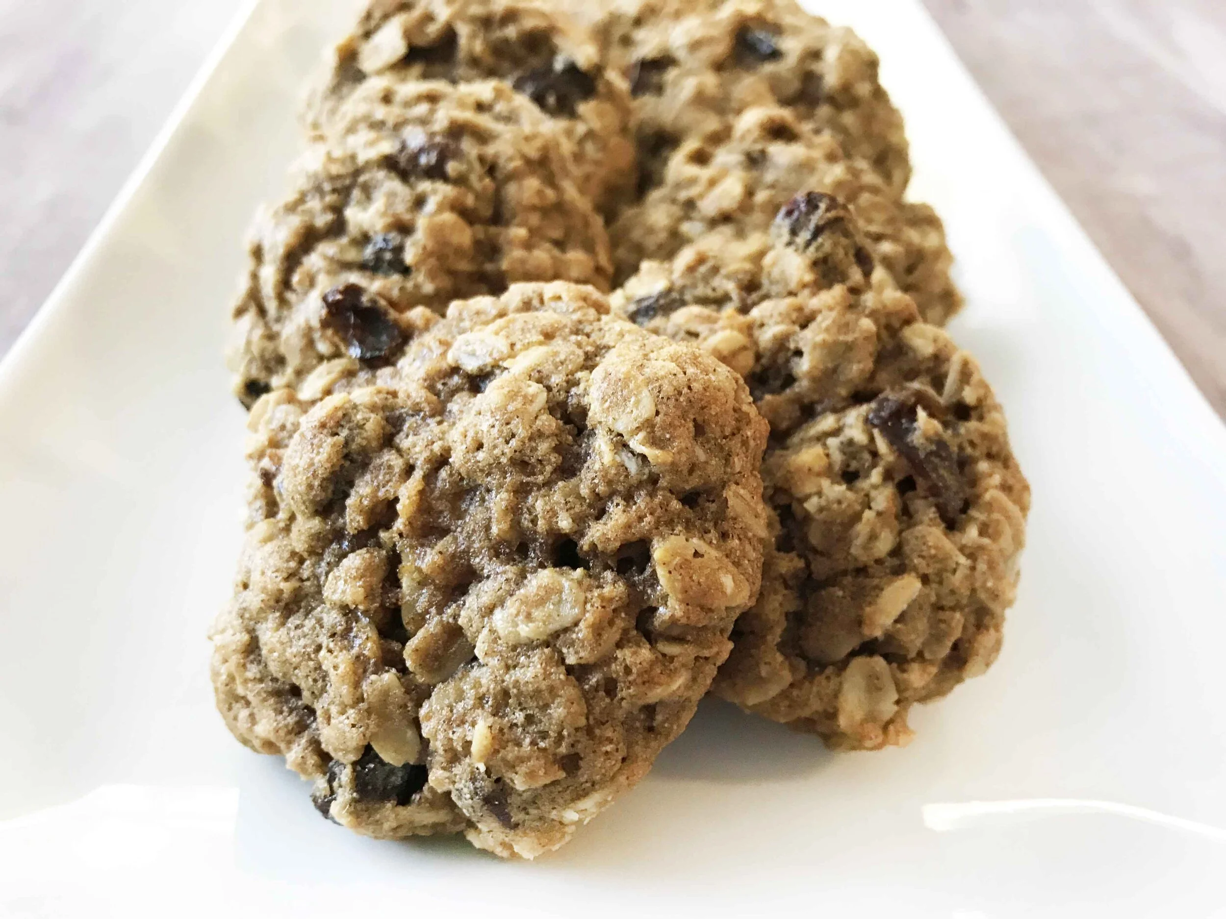 Healthified Oatmeal Raisin Cookies The Skinny Fork