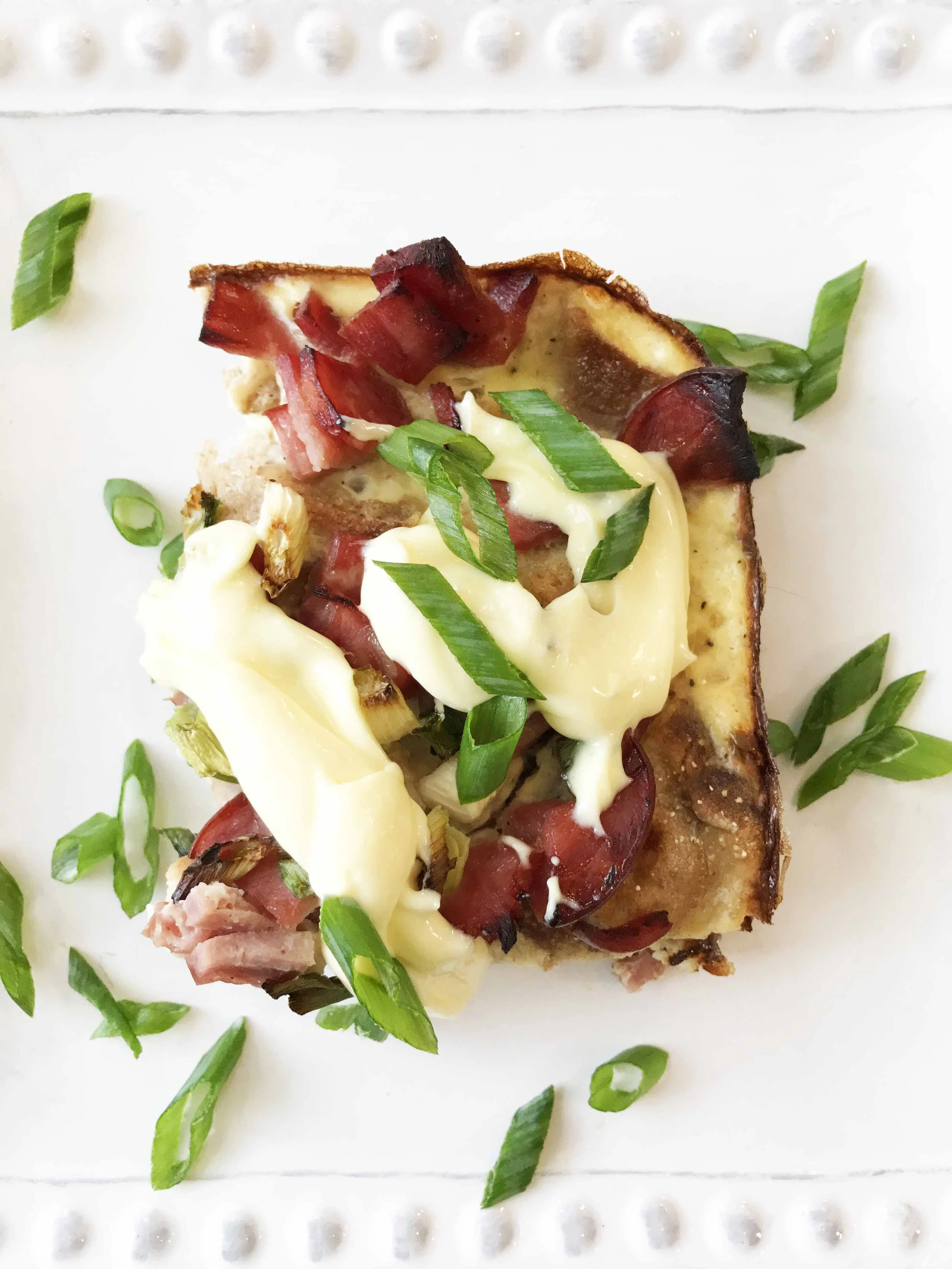 Skinny Overnight Eggs Benedict Casserole With Blender Hollandaise The Skinny Fork