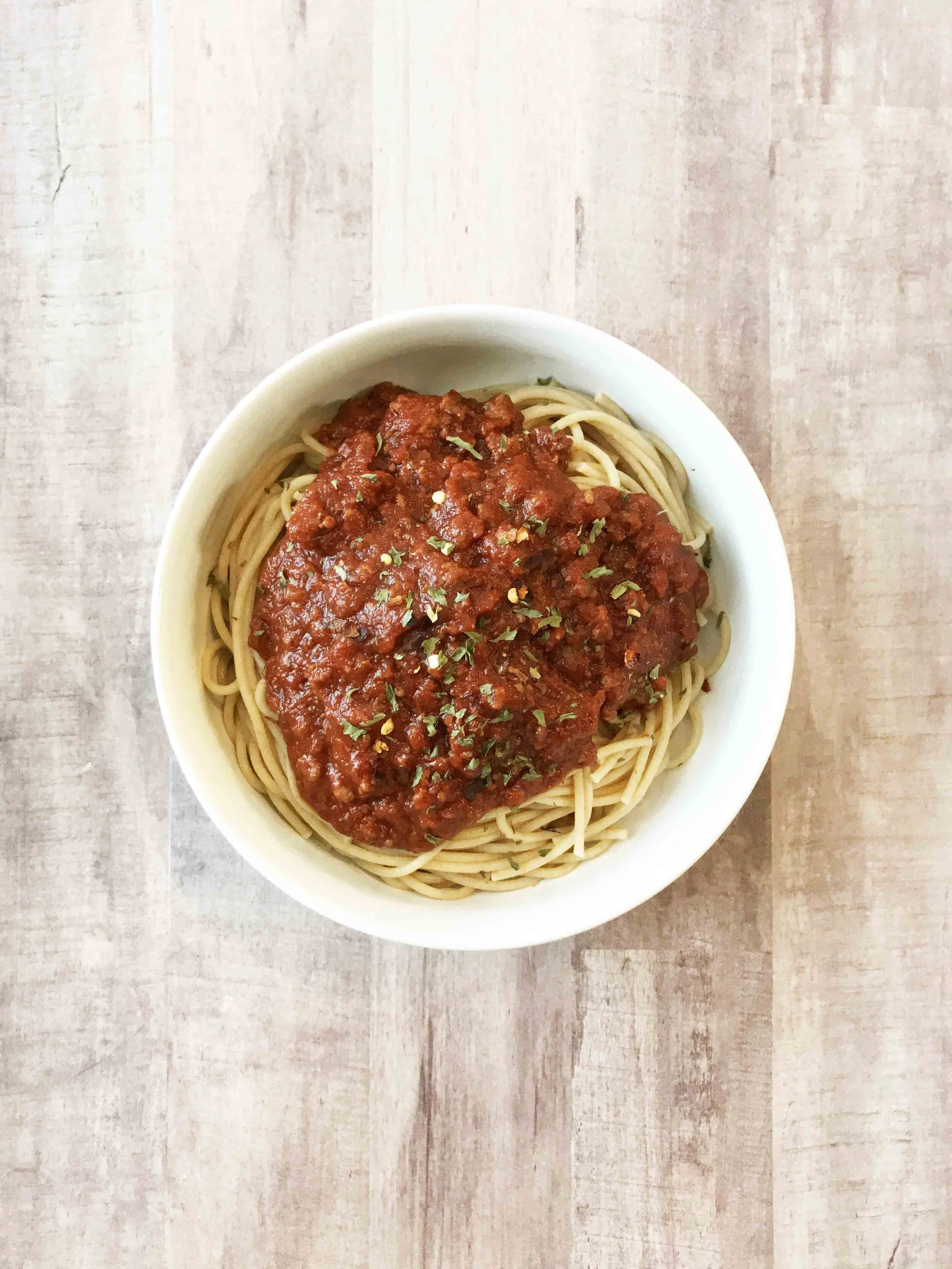 Old Fashioned Spaghetti Sauce — The Skinny Fork