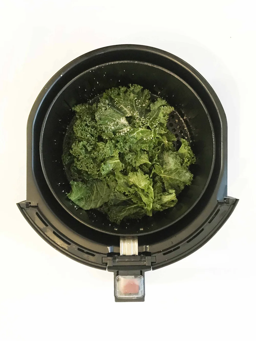Air Fryer Parmesan Kale Chips — The Skinny Fork