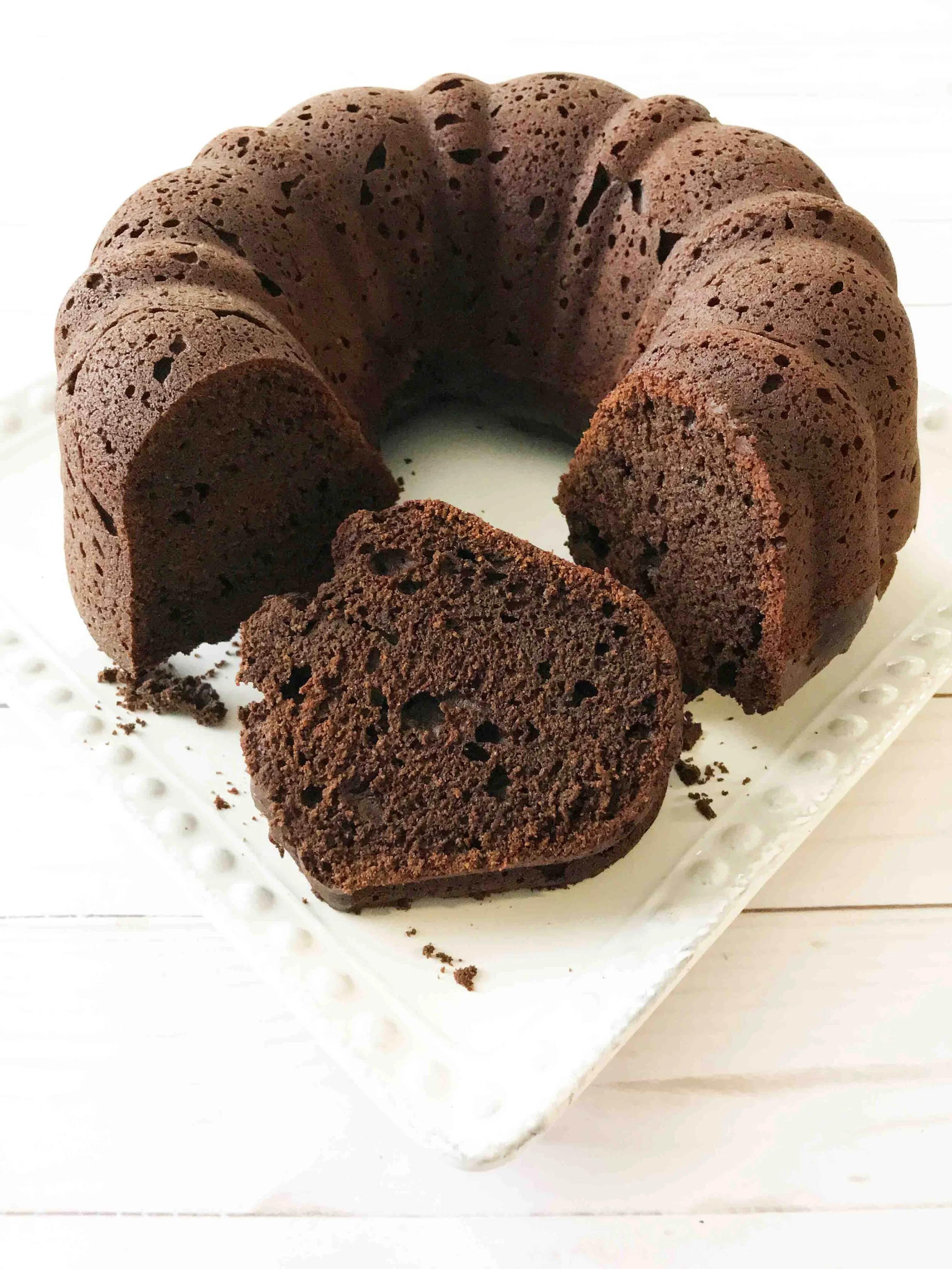Chocolate Irish Whiskey Bundt Cake — The Skinny Fork