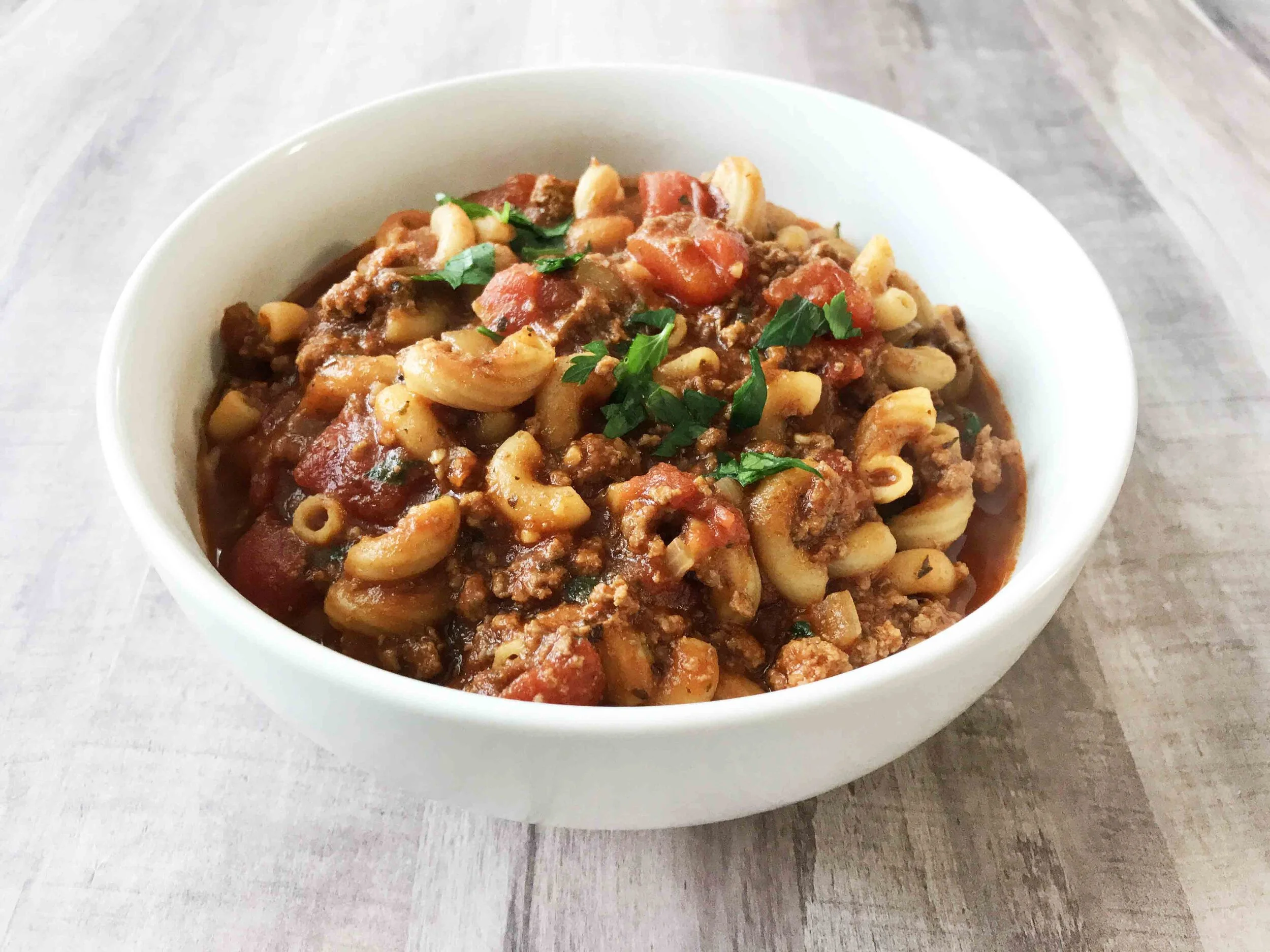OnePot Goulash — The Skinny Fork
