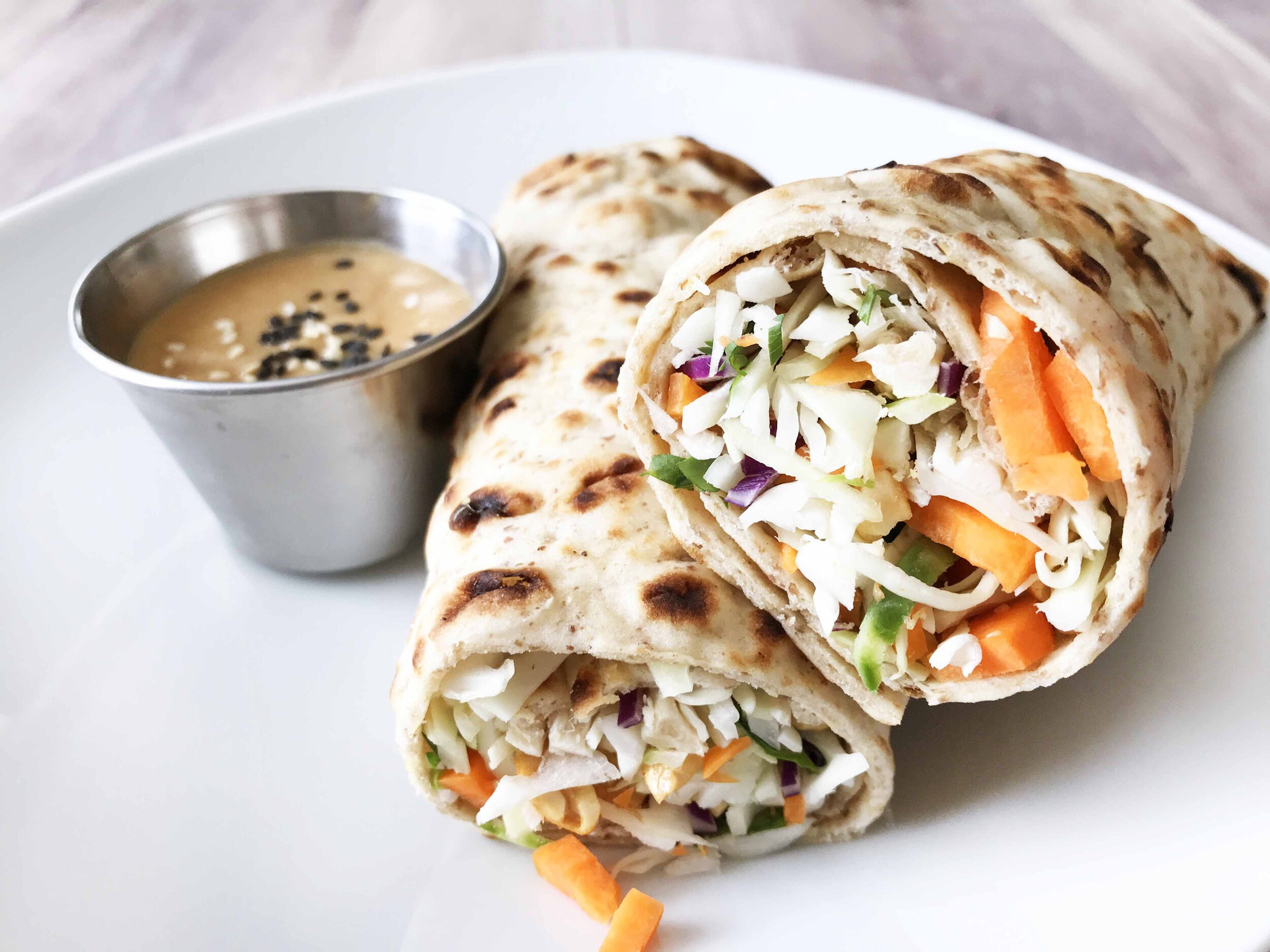 Thai Chicken Wrap — The Skinny Fork