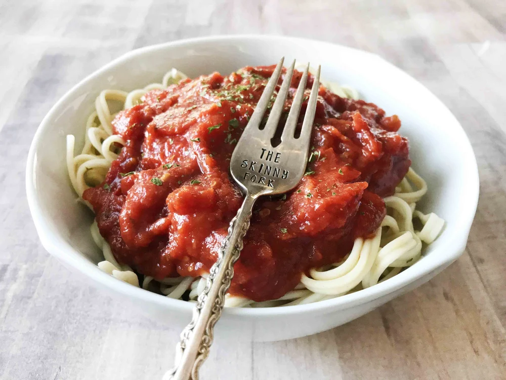 Healthy & Easy KidFriendly Spaghetti Sauce — The Skinny Fork