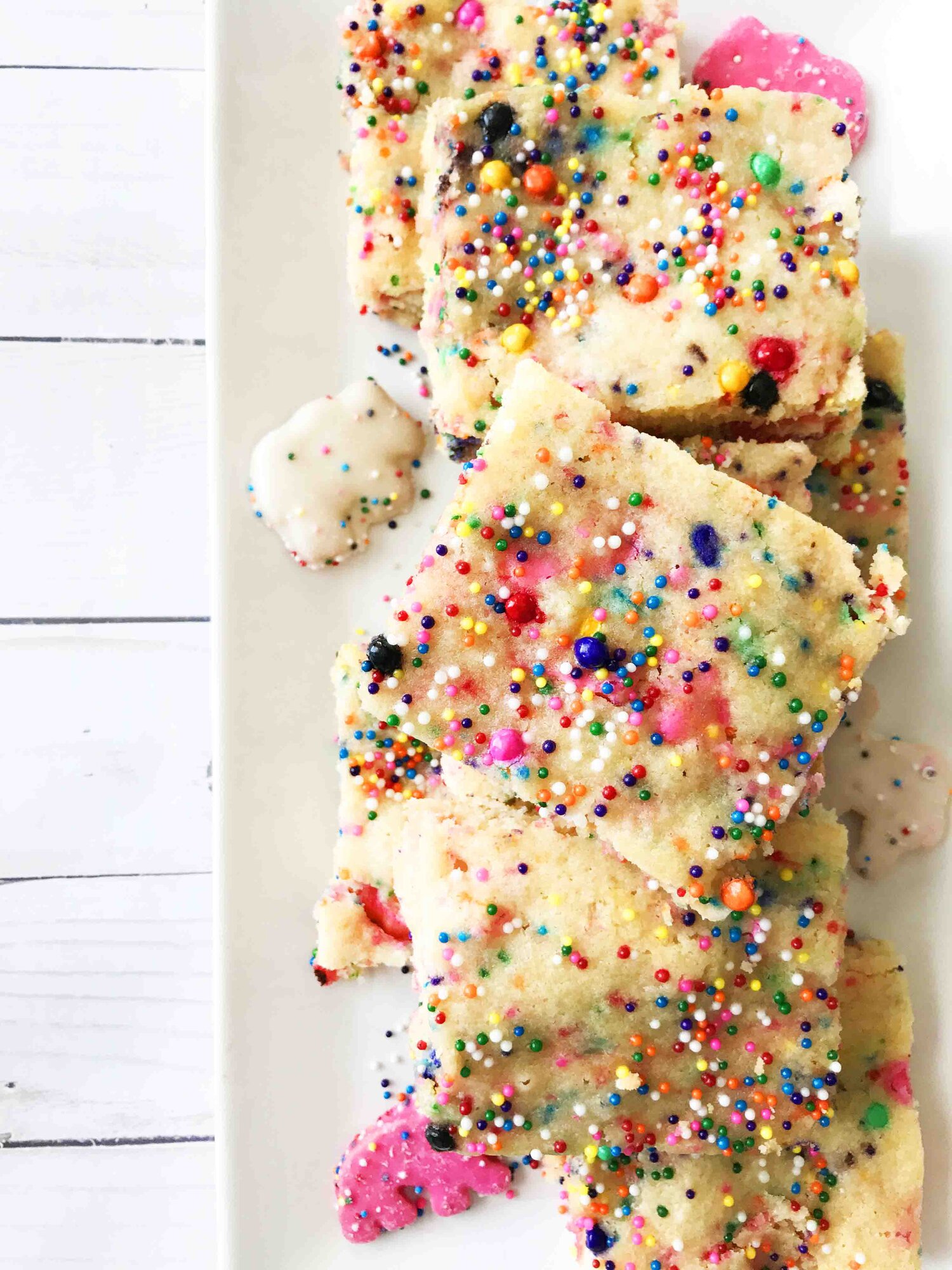 Circus Animal Cookie Blondies