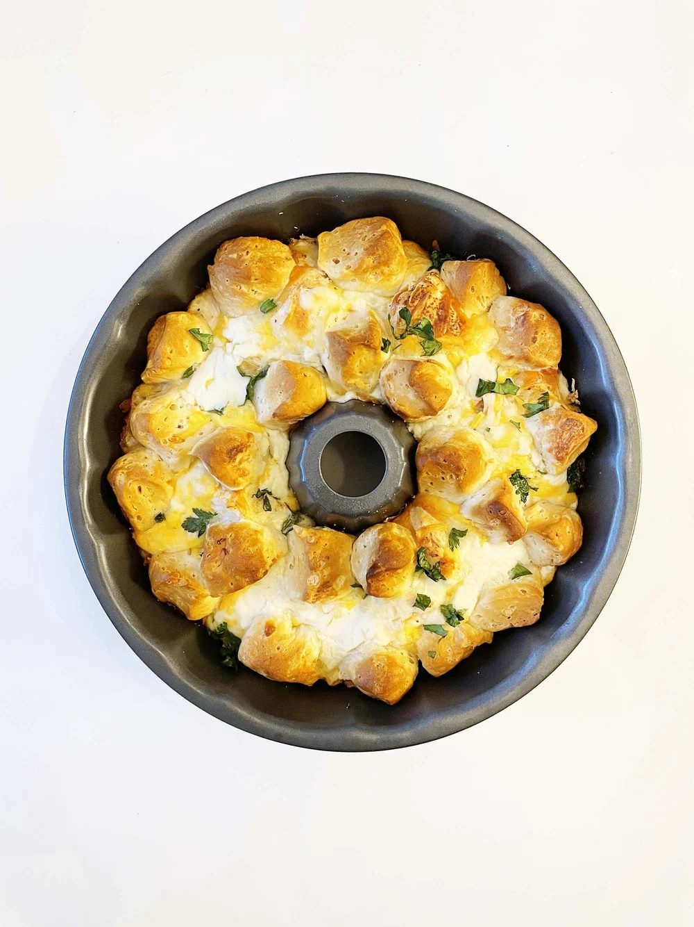 Chicken Alfredo Monkey Bread — The Skinny Fork
