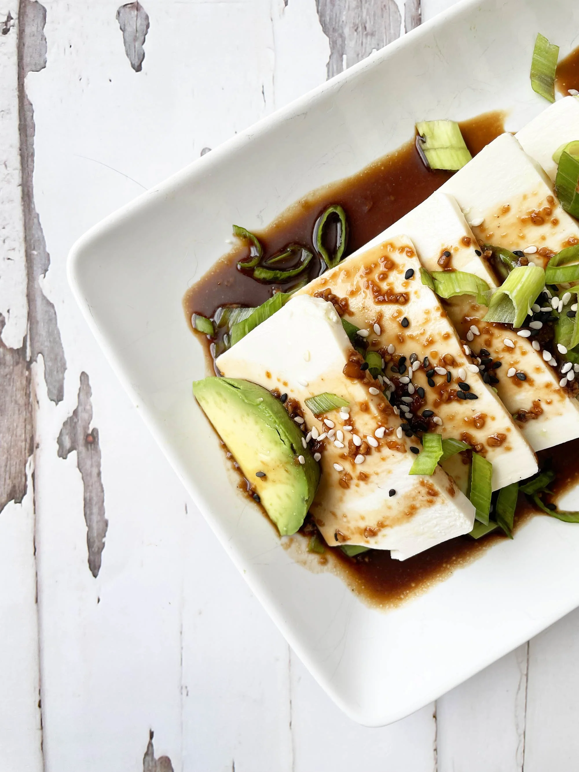 Avocado Tofu Salad