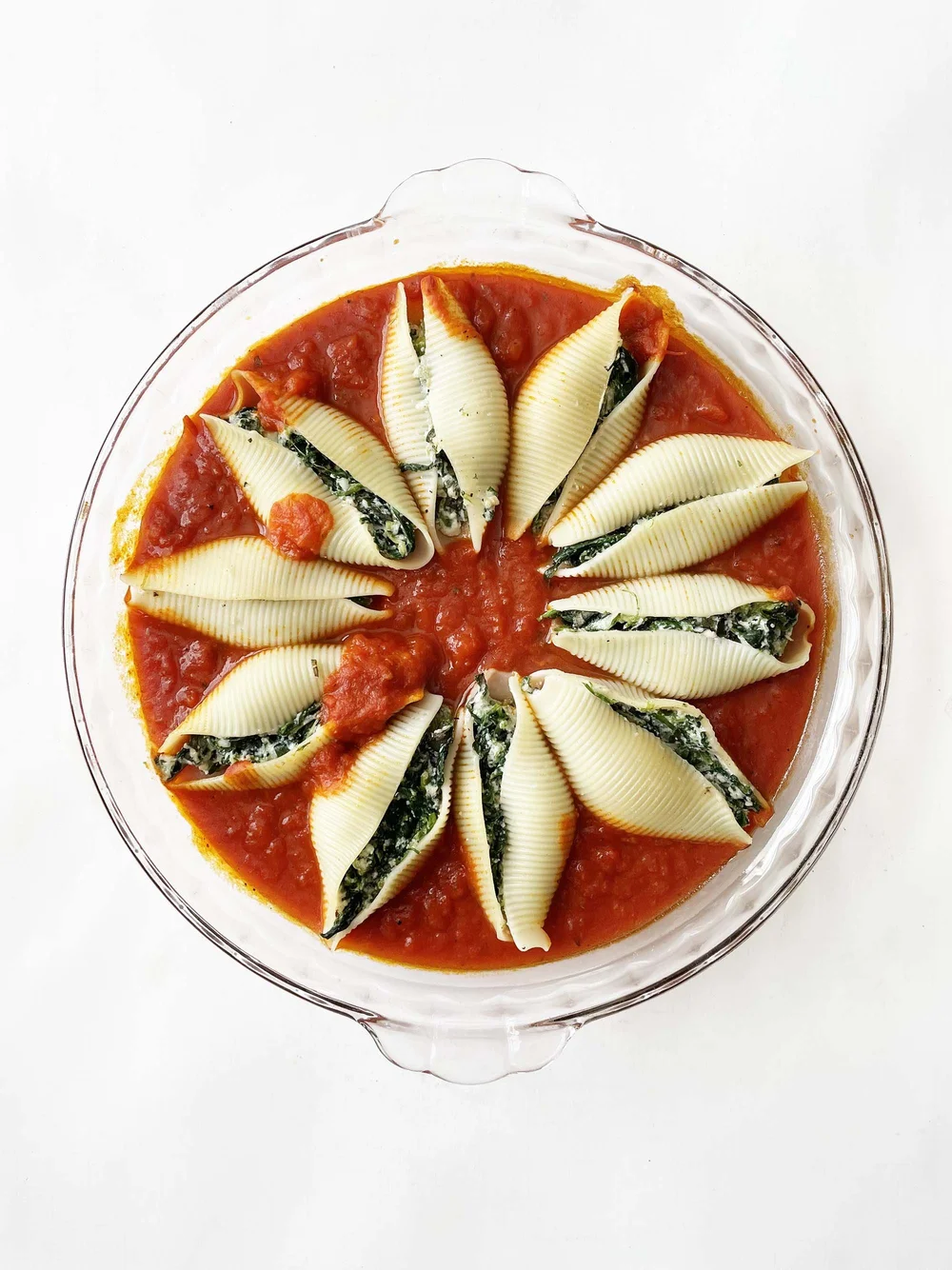 Spinach Stuffed Shells — The Skinny Fork
