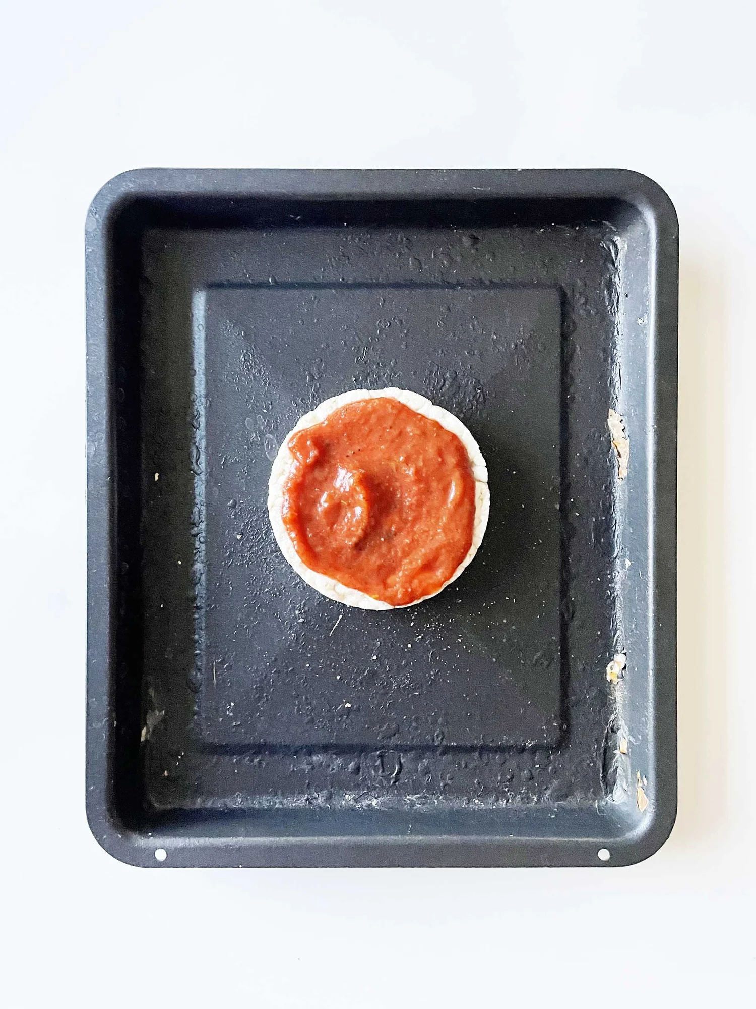 Rice Cake Pizza — The Skinny Fork