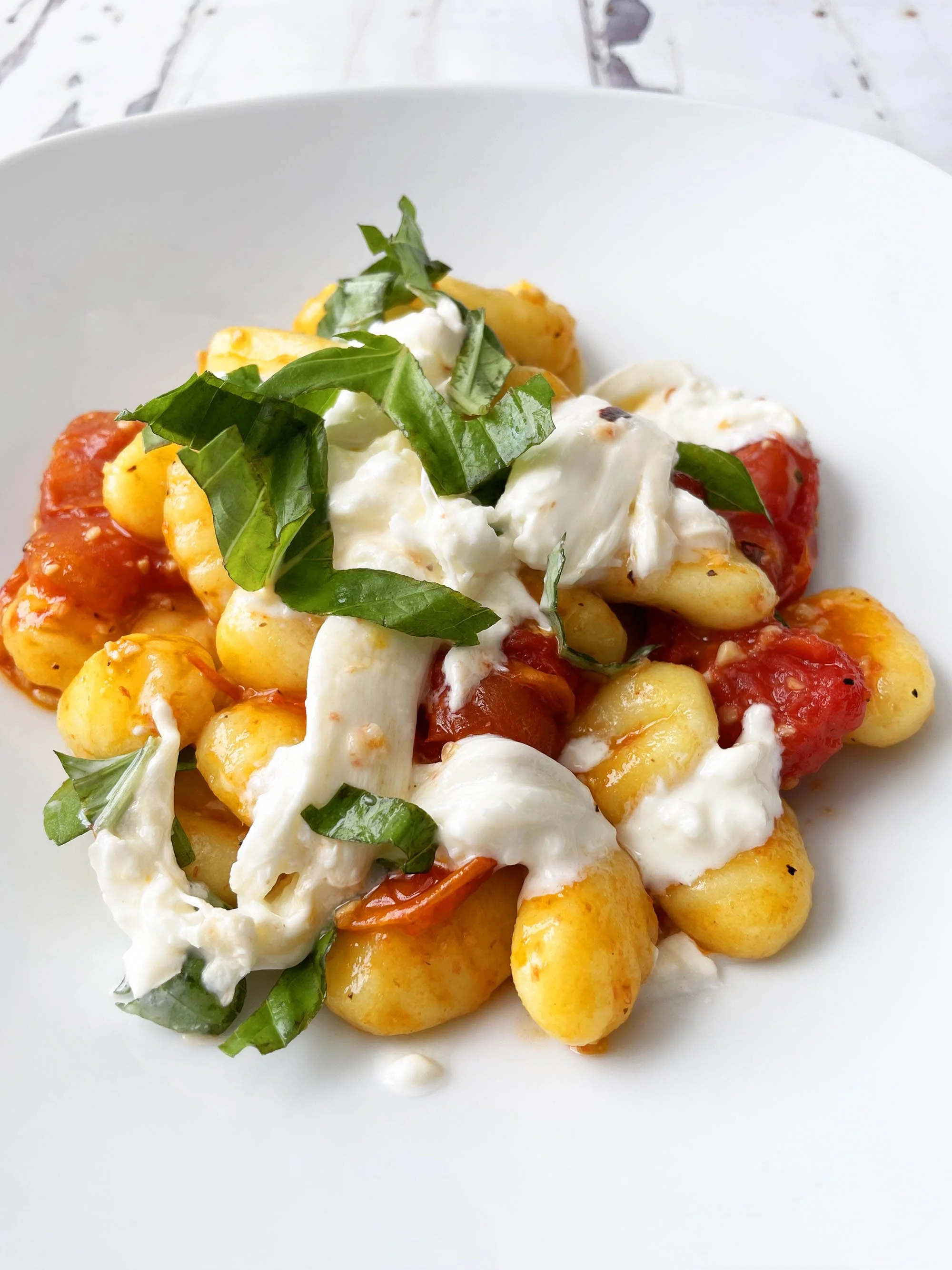 Tomato Burrata Gnocchi