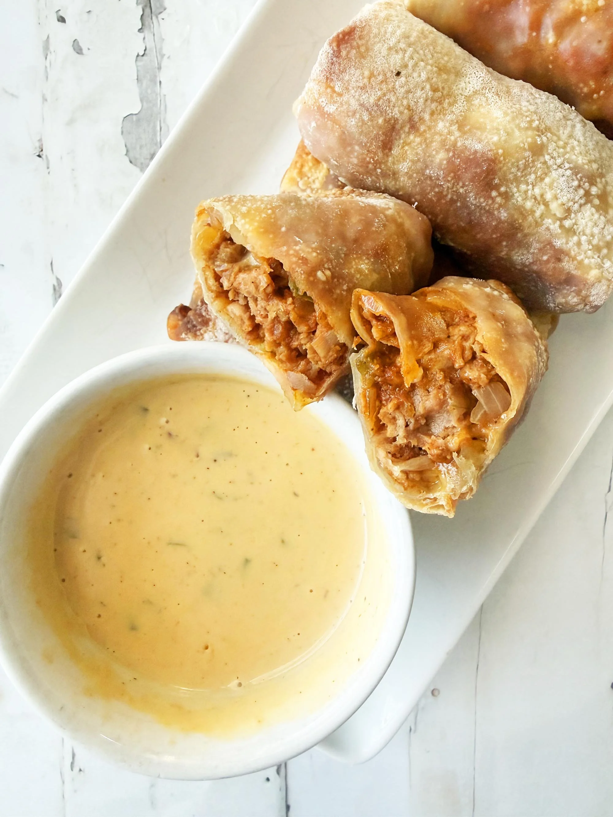 Air Fryer Taco Egg Rolls
