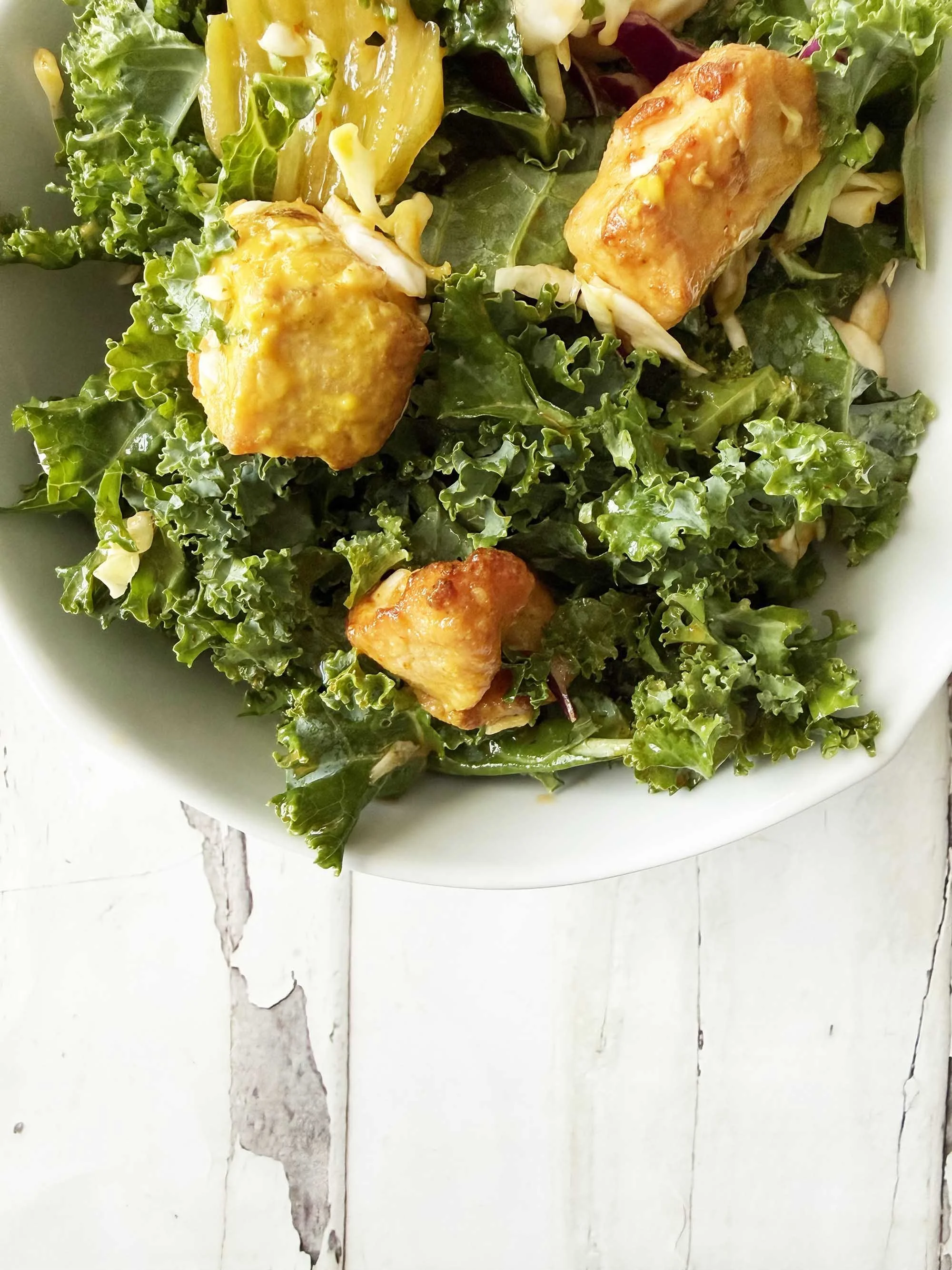 Kale Crunch Salad &amp; Chicken