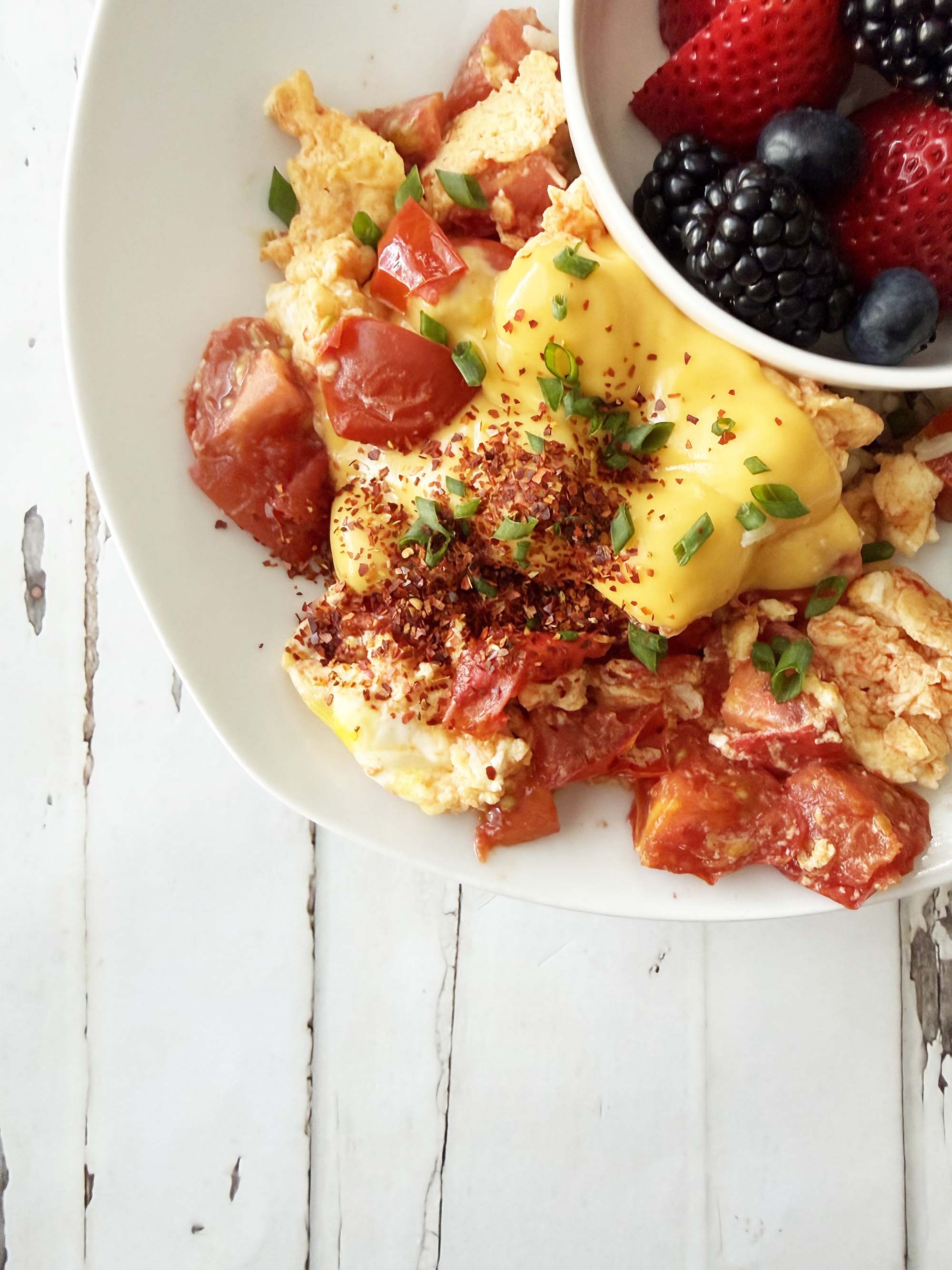 Breakfast Tomato Eggs