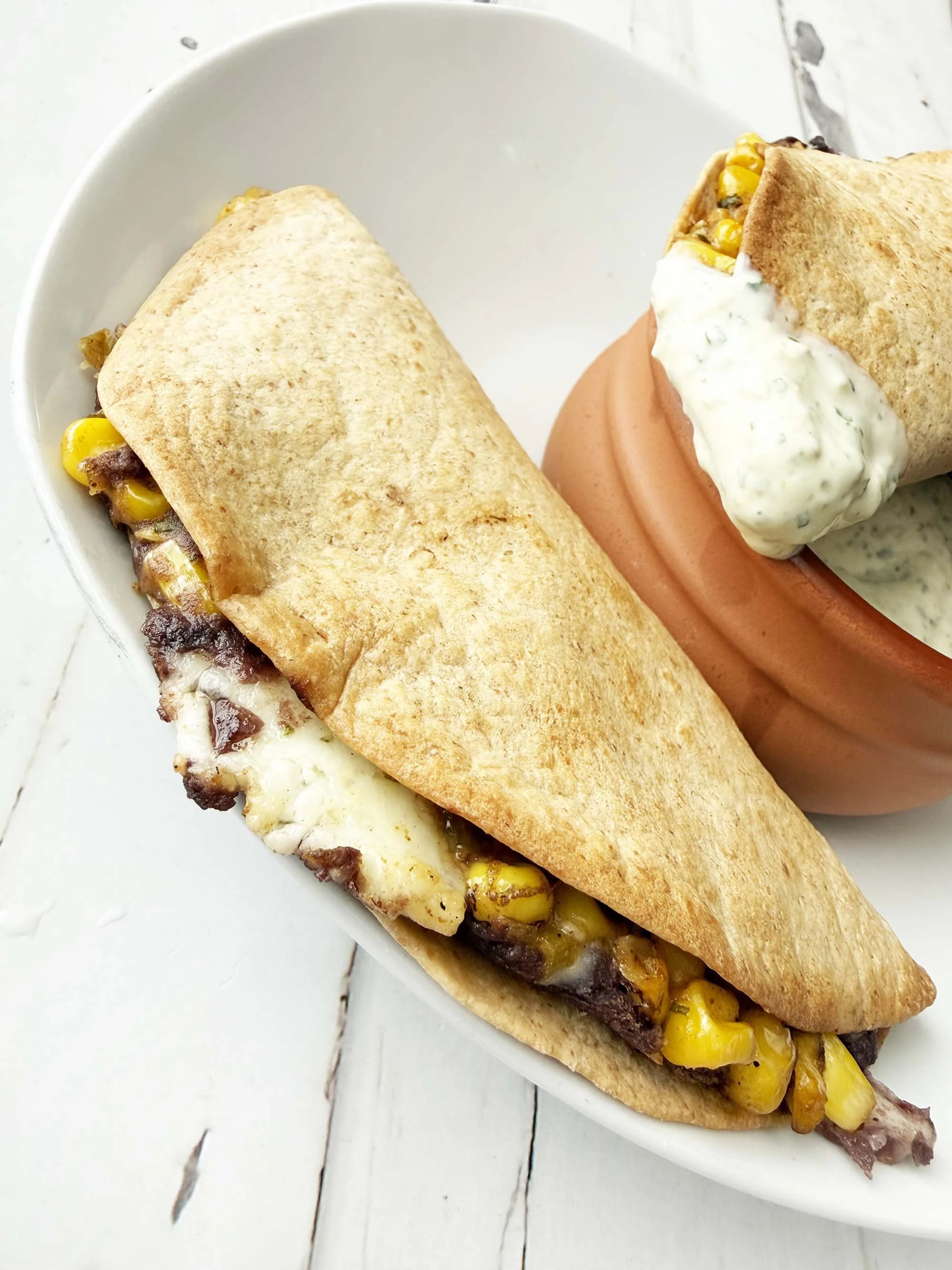 Black Bean Street Corn Tacos