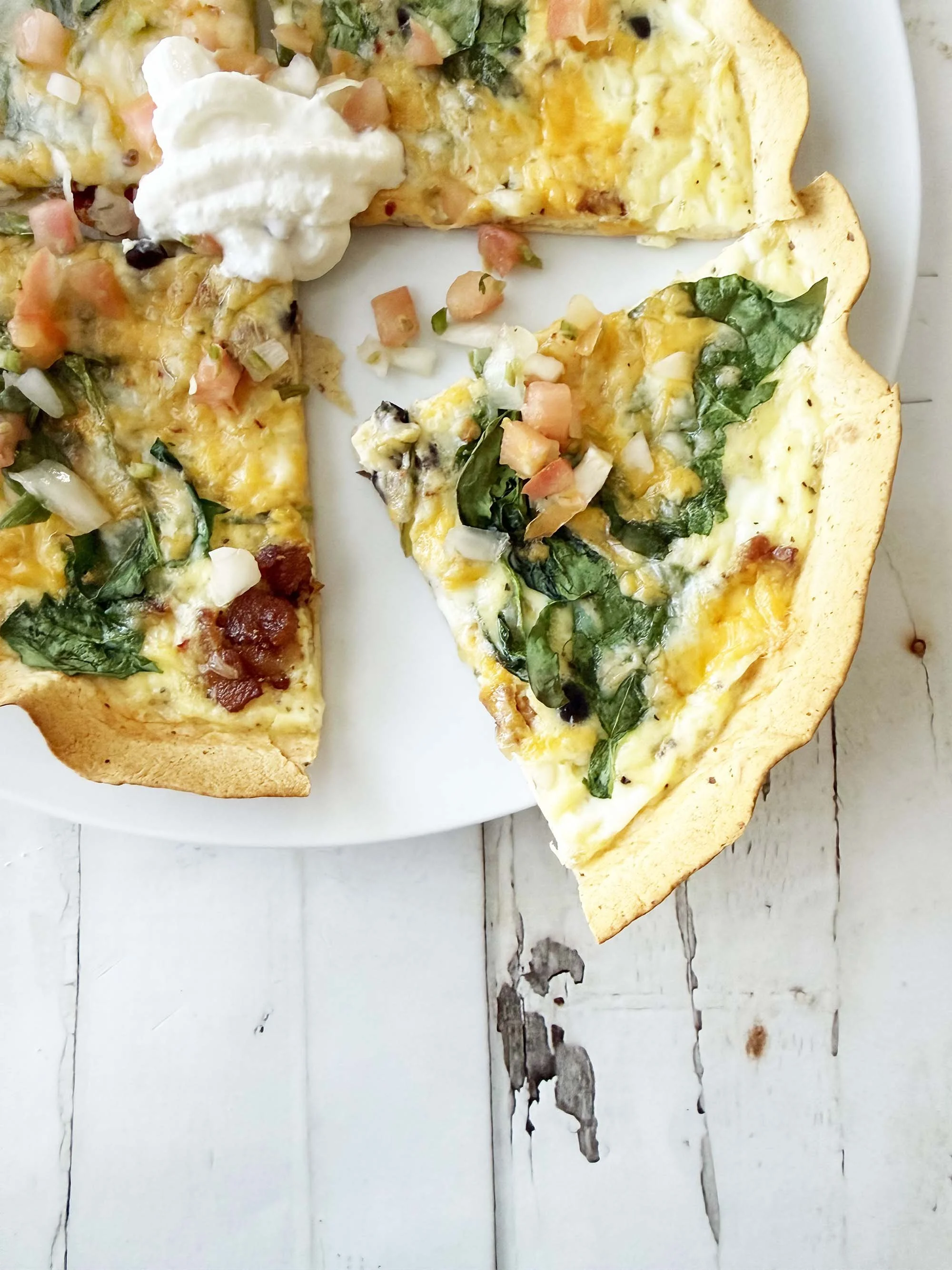 Tex-mex Tortilla Breakfast Bake