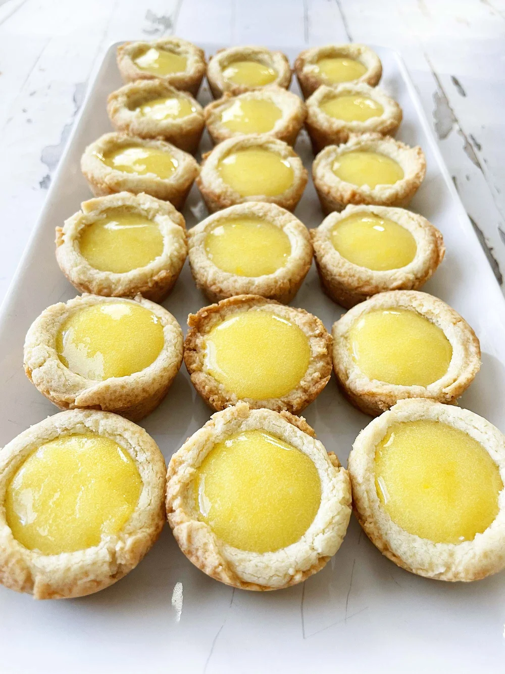 Lemon Bar Cookie Cups — The Skinny Fork