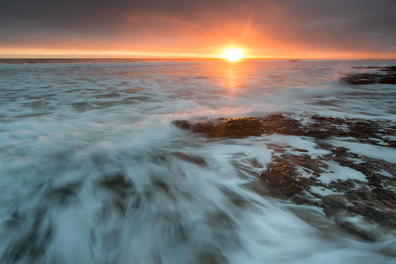Sunrise at Cocklawburn