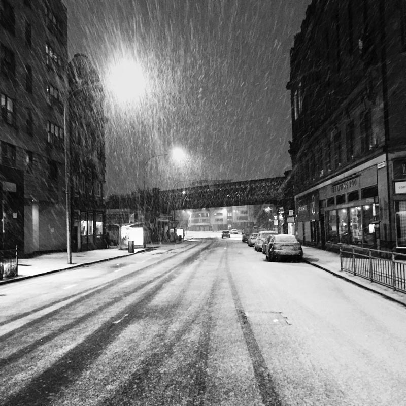 Glasgow Snow