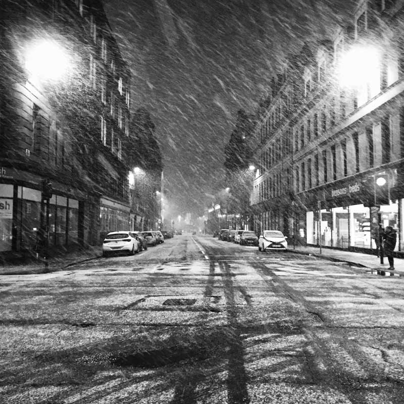 Glasgow Snow