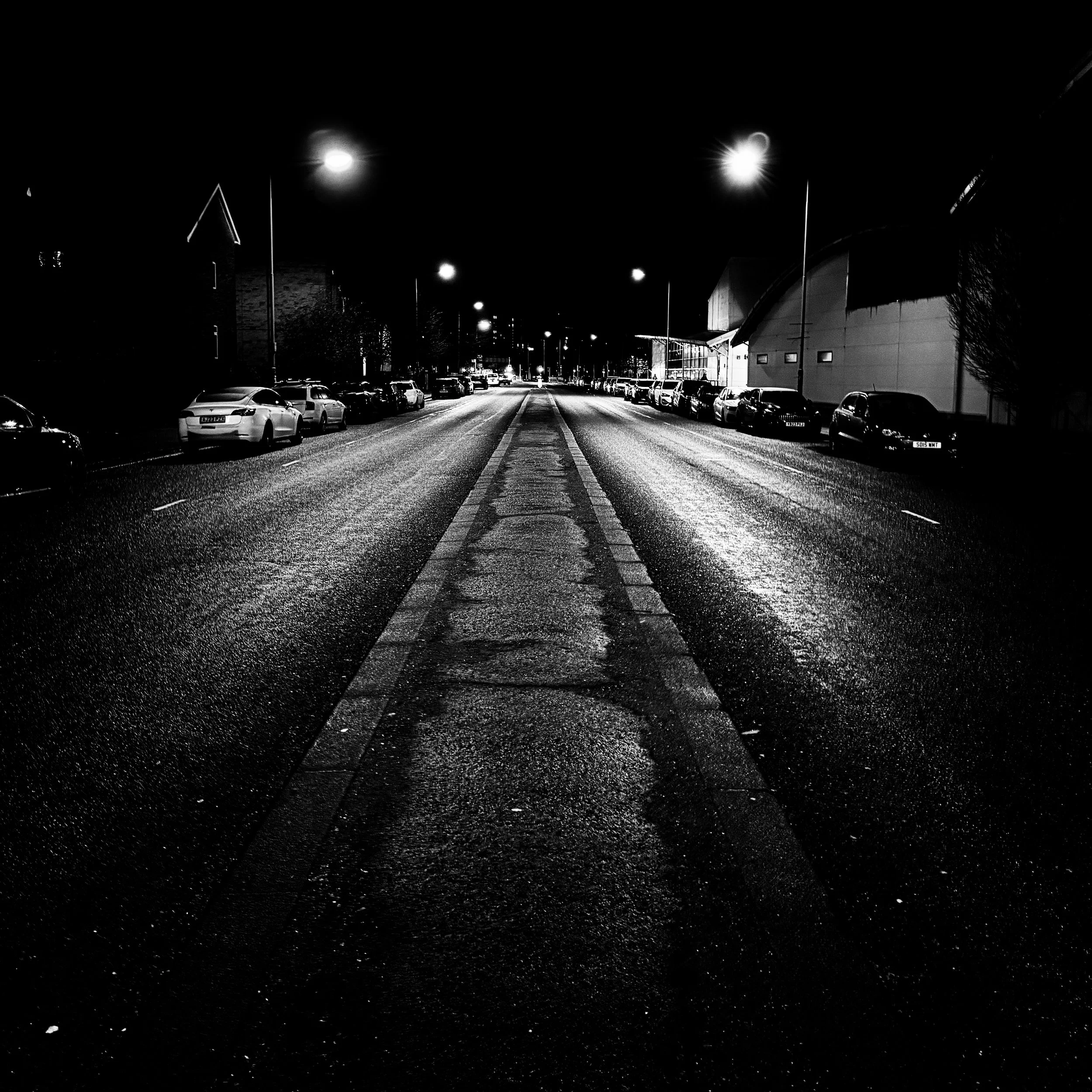 Lighting up the streets.