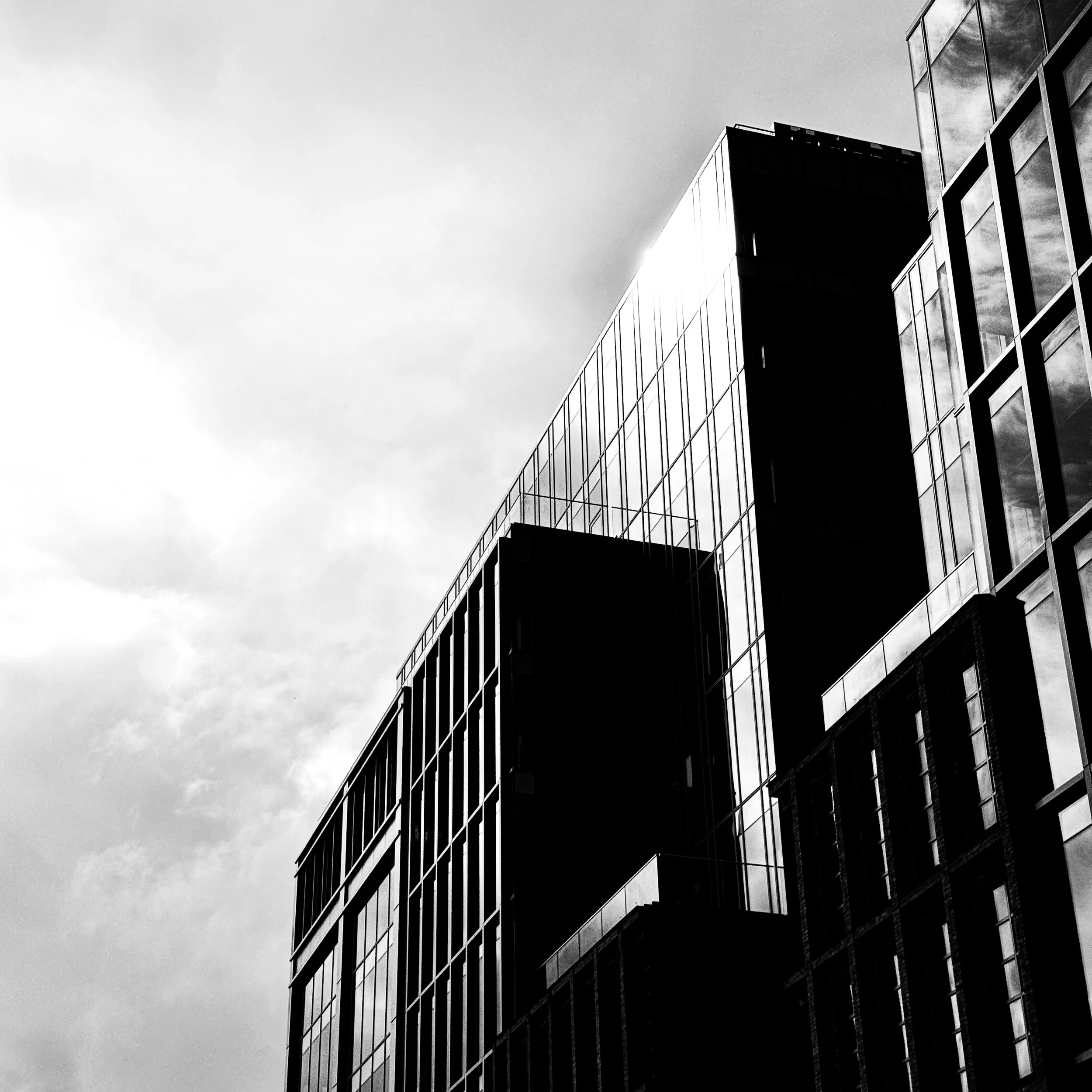 Back to buildings this week for #myweeklyphoneimage, working with some lovely light and the great shadows it was creating on the buildings.