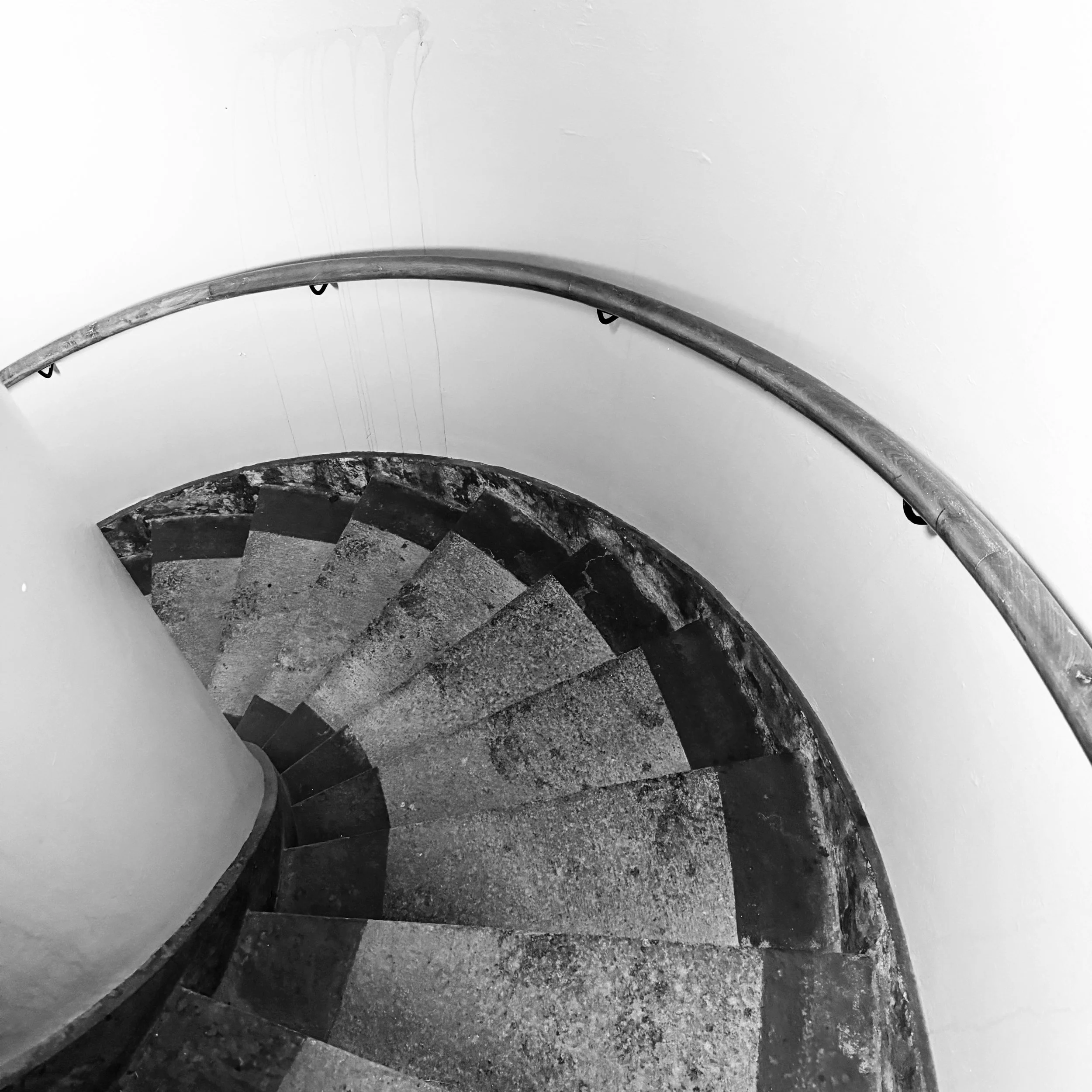 A week exploring a new area of Scotland produced a few options for my weekly phone image, the lighthouse staircase winning.