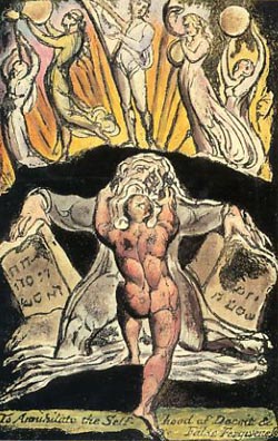 William Blake, To Annihilate the Self-hood of Deceit, from a poem by Milton, 1804