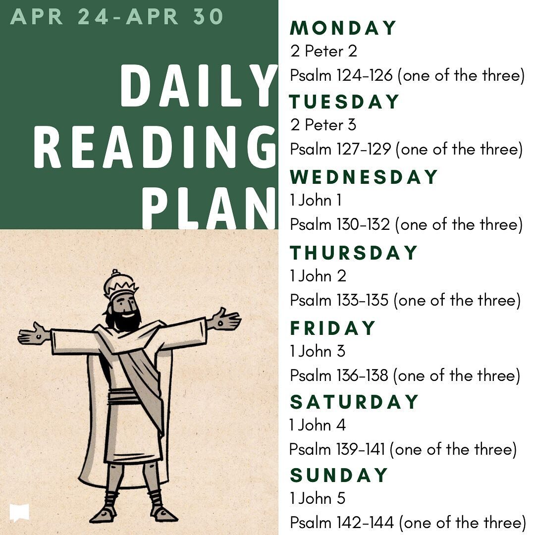 God is always speaking. Learn the sound of His voice as you listen to His Word. Join RUF this semester as we read through the New Testament letters--one chapter plus one psalm for 100 days. 

As you read the letters, try to summarize the main point o