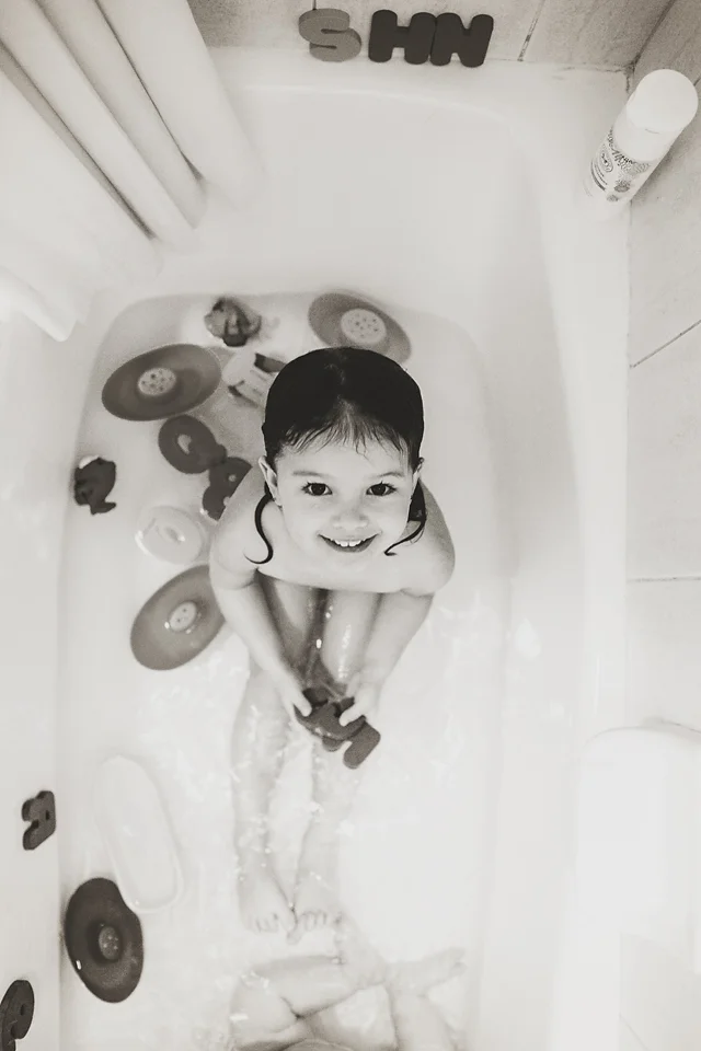lifestyle bath time photos - berkeley heights new jersey