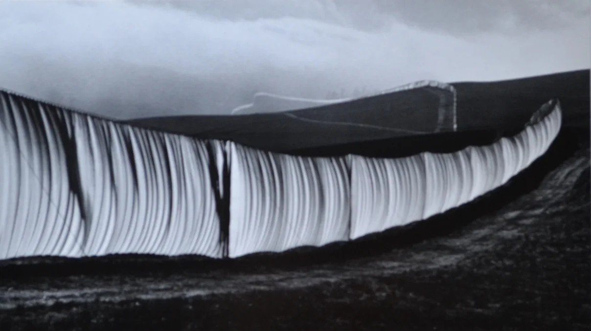 Christo's Running Fence, 1976, Pateluma, CA