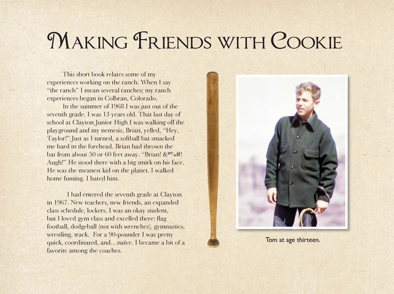 Here's the story of how I made friends with Cookie the mule.
