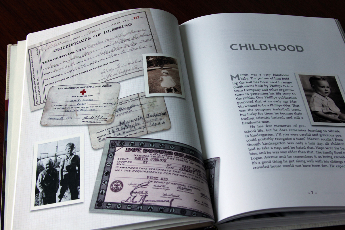 Documents, letters, and other ephemeral bits of history can add a visual flair as well as important information.