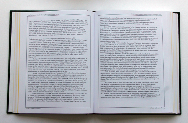 This book's narrow margins and wide columns in a large book can cause greater eyestrain when reading. Not to mention that it looks kind of boring.