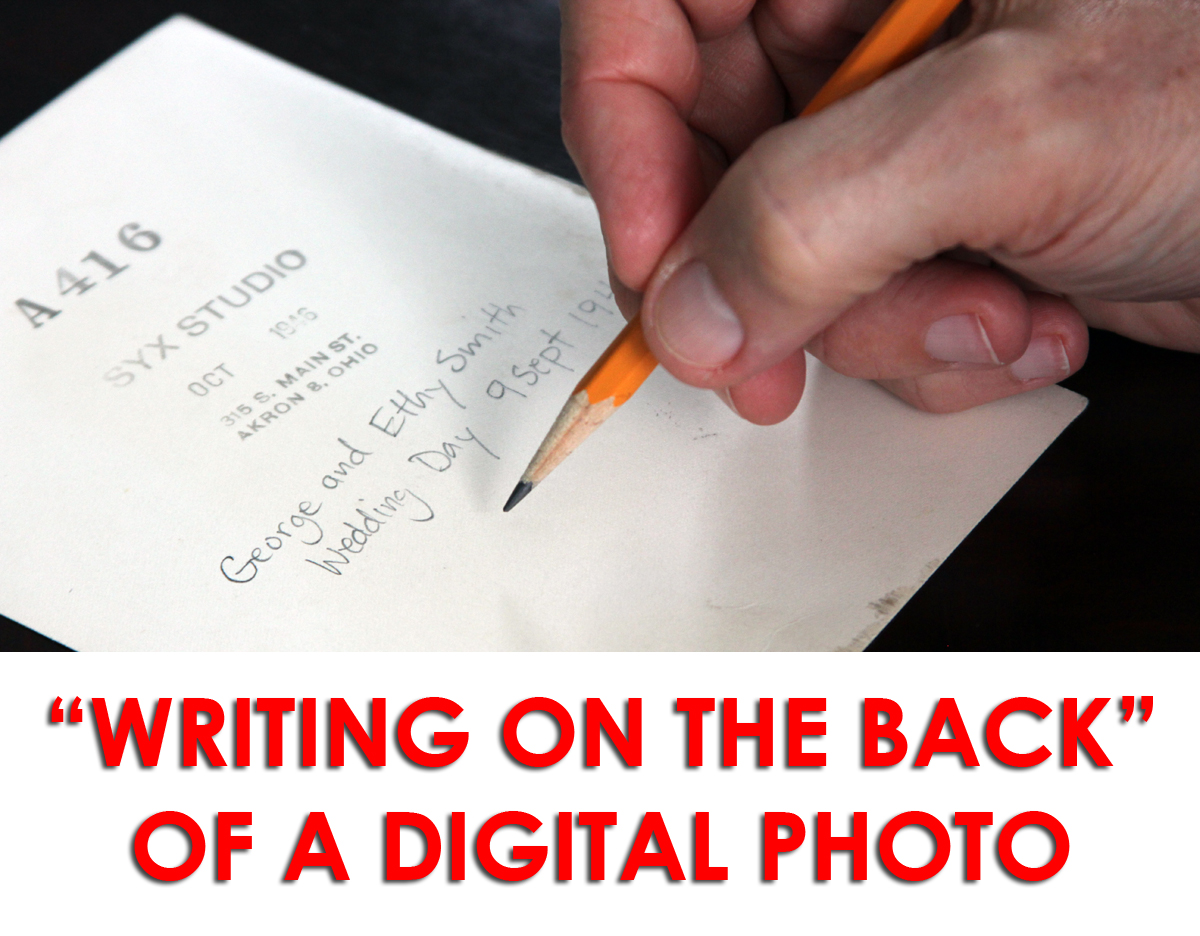 Tags and Captions  How to Label Your Digital Photos Using Metadata  