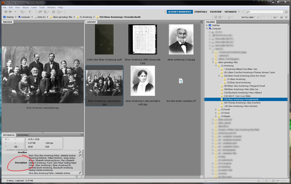 How to handle a photo that could belong in many different folders?