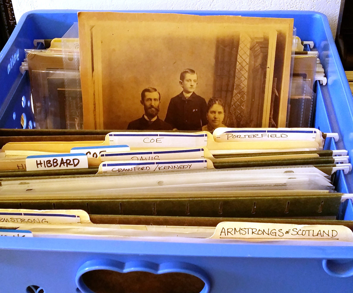 My backup research box.