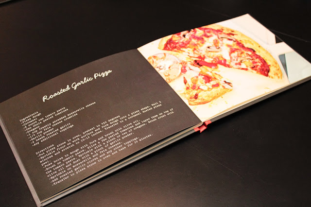 Here's a great example of a cookbook done using Shutterfly.